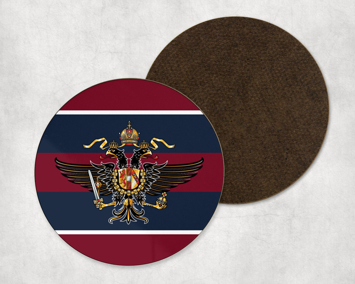 1st The Queen's Dragoon Guards - Round Coaster