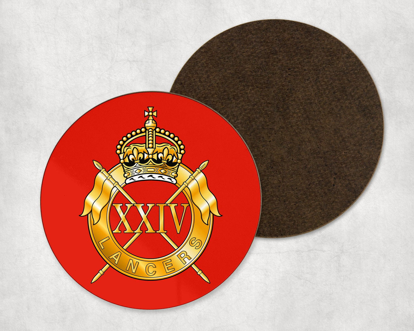 24th Lancers - Round Coaster