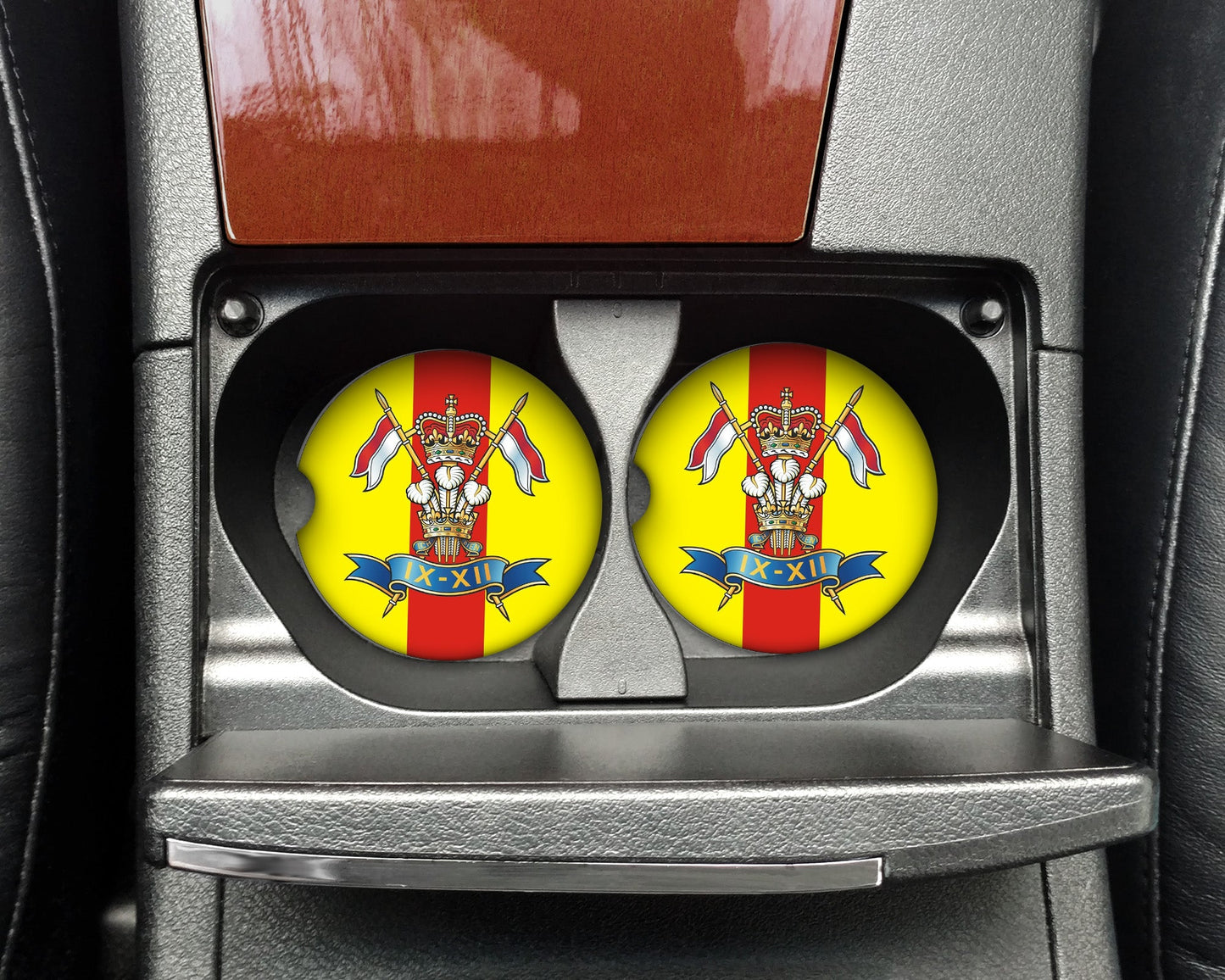 9th/12th Royal Lancers - Car Coaster