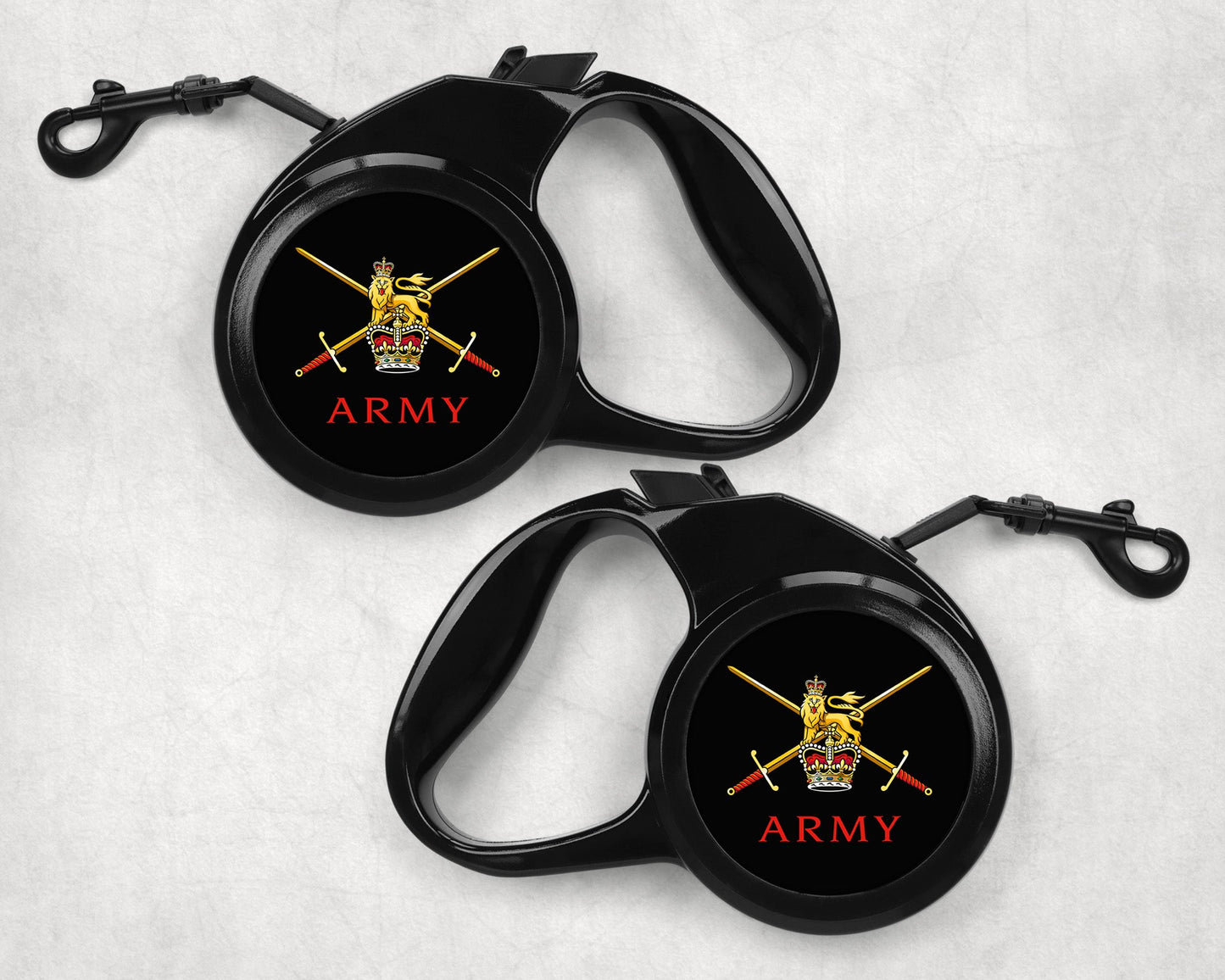 Army Badge - Dog Lead
