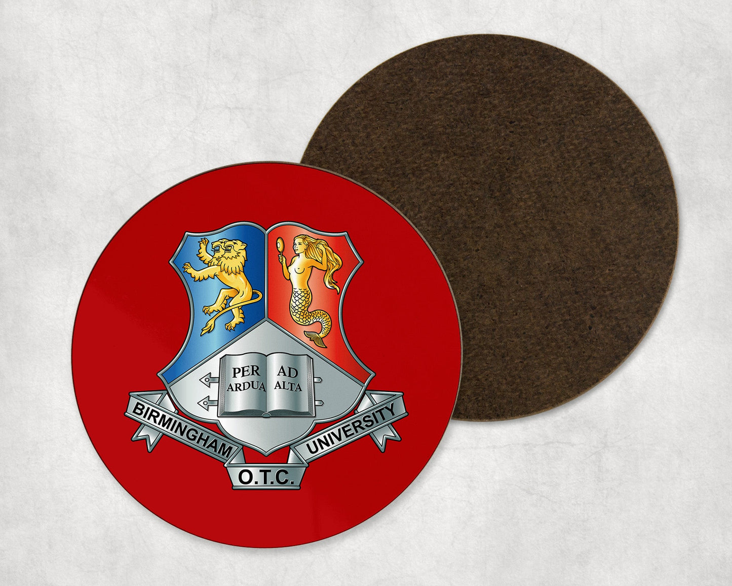 Birmingham University OTC - Round Coaster Set