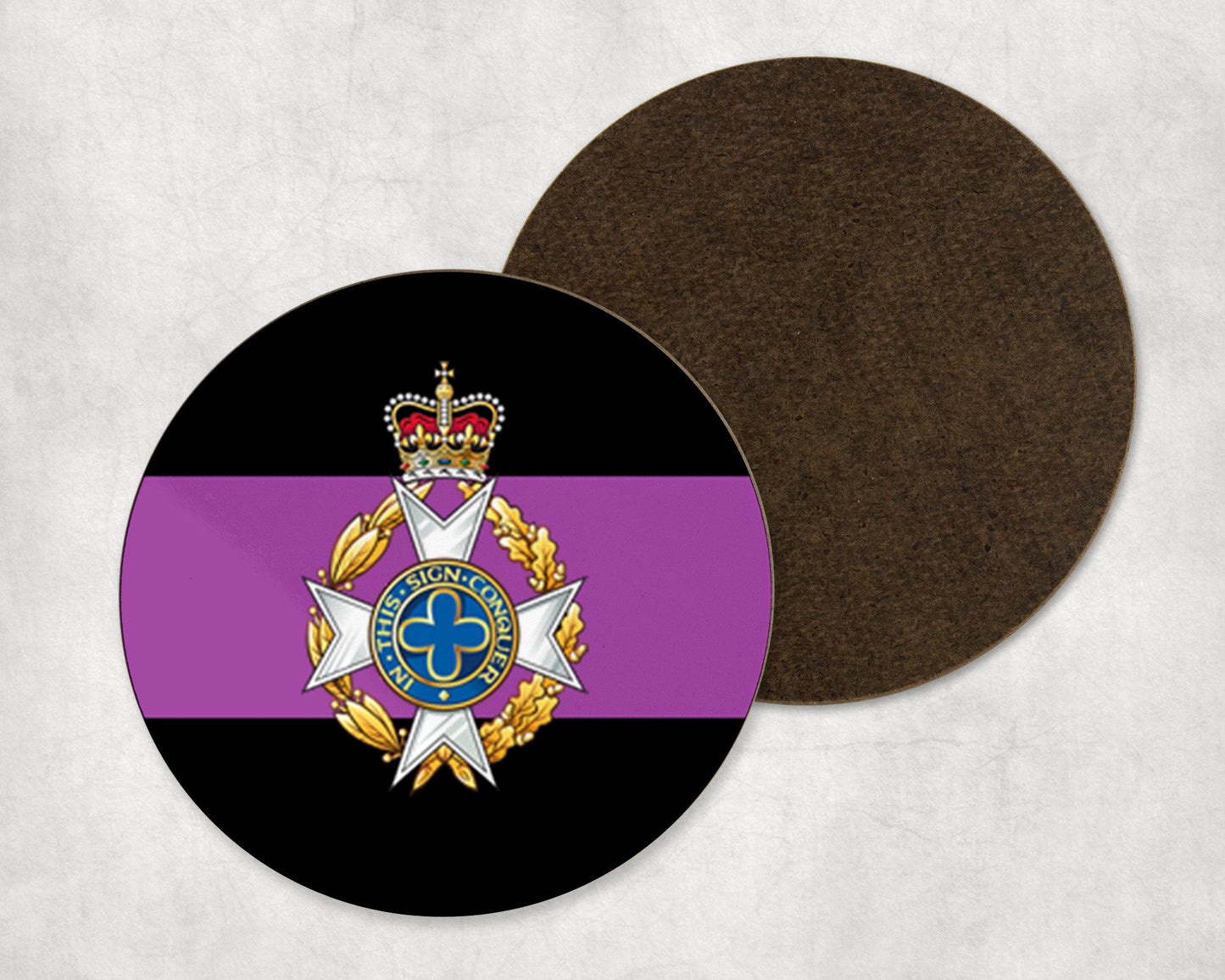 Royal Army Chaplains' Department - Round Coaster Set