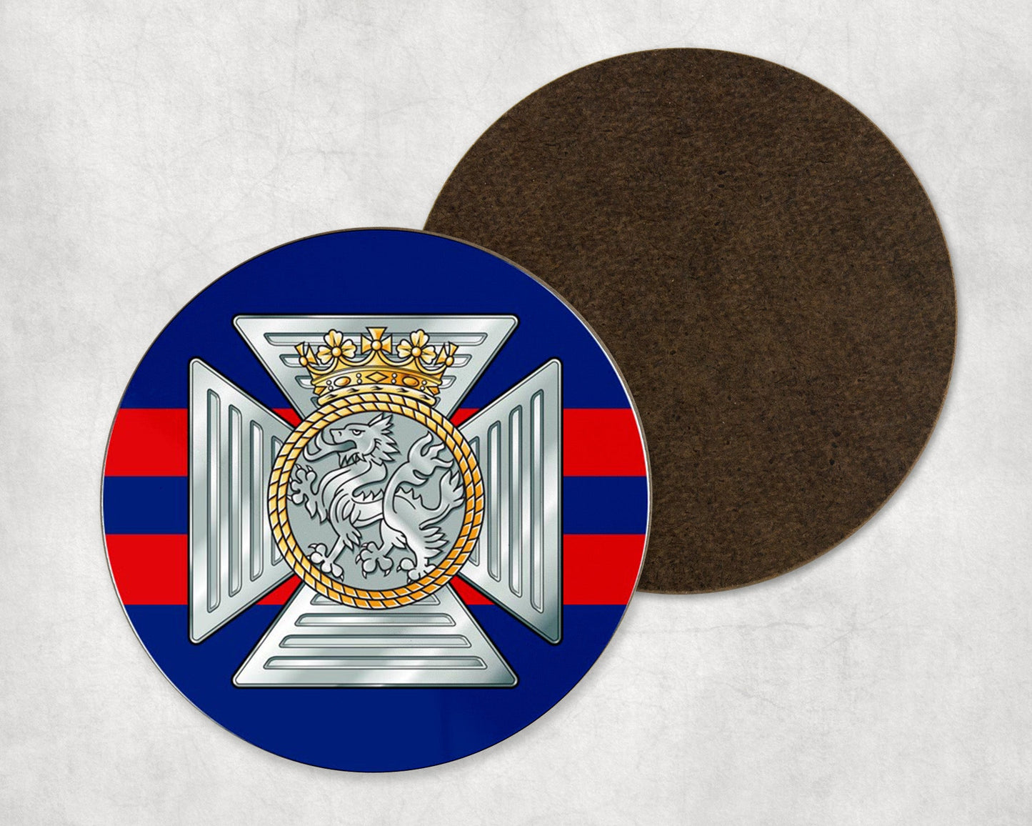 The Duke of Edinburgh's Royal Regiment (Berkshire and Wiltshire) - Round Coaster Set