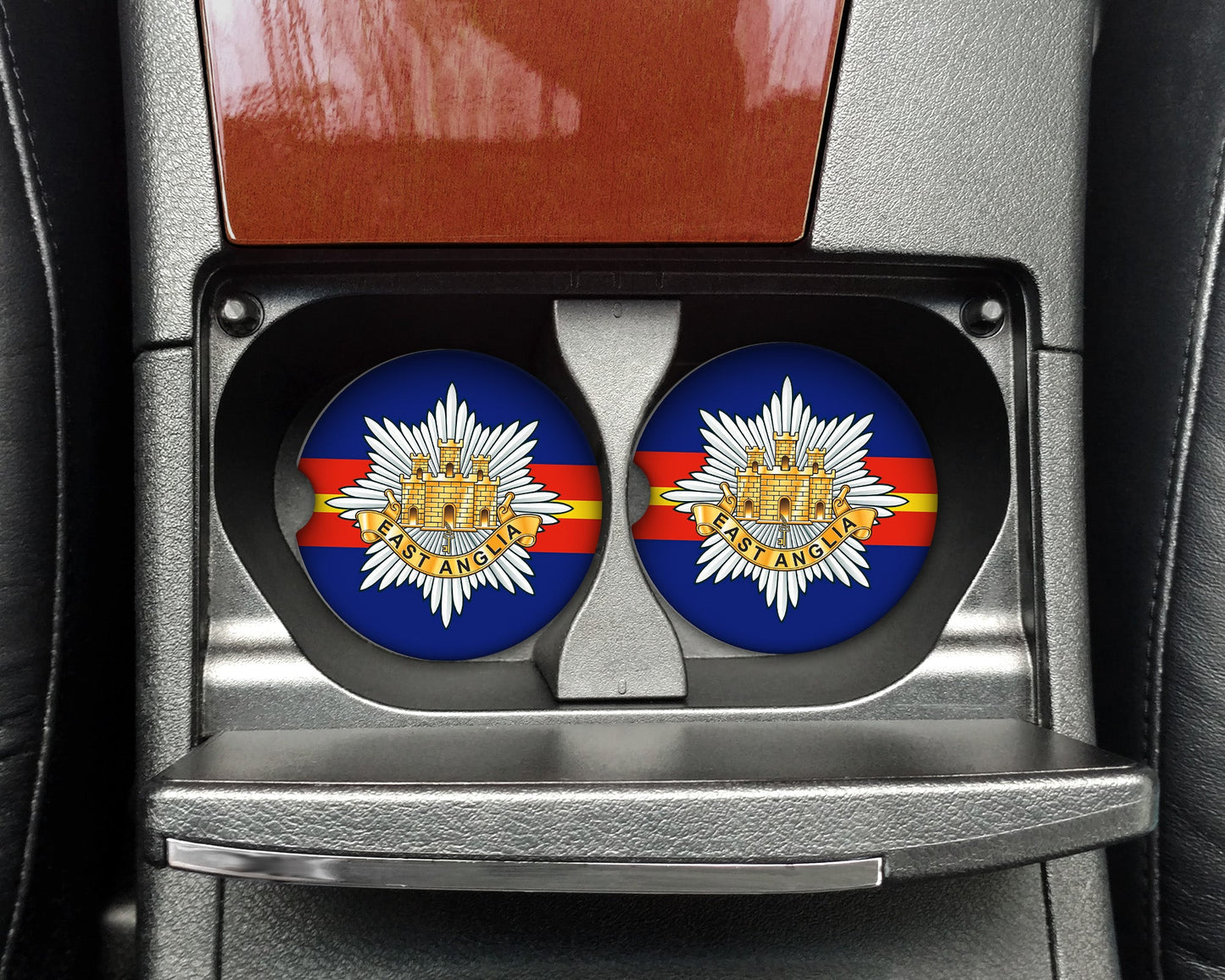 East Anglia Regiment - Car Coaster