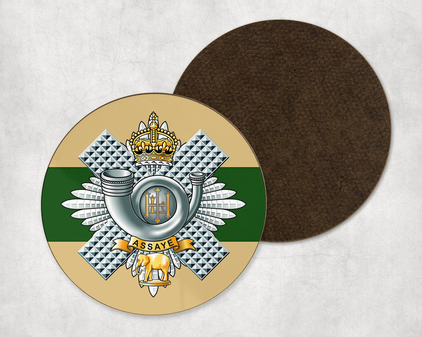 Highland Light Infantry - Round Coaster Set