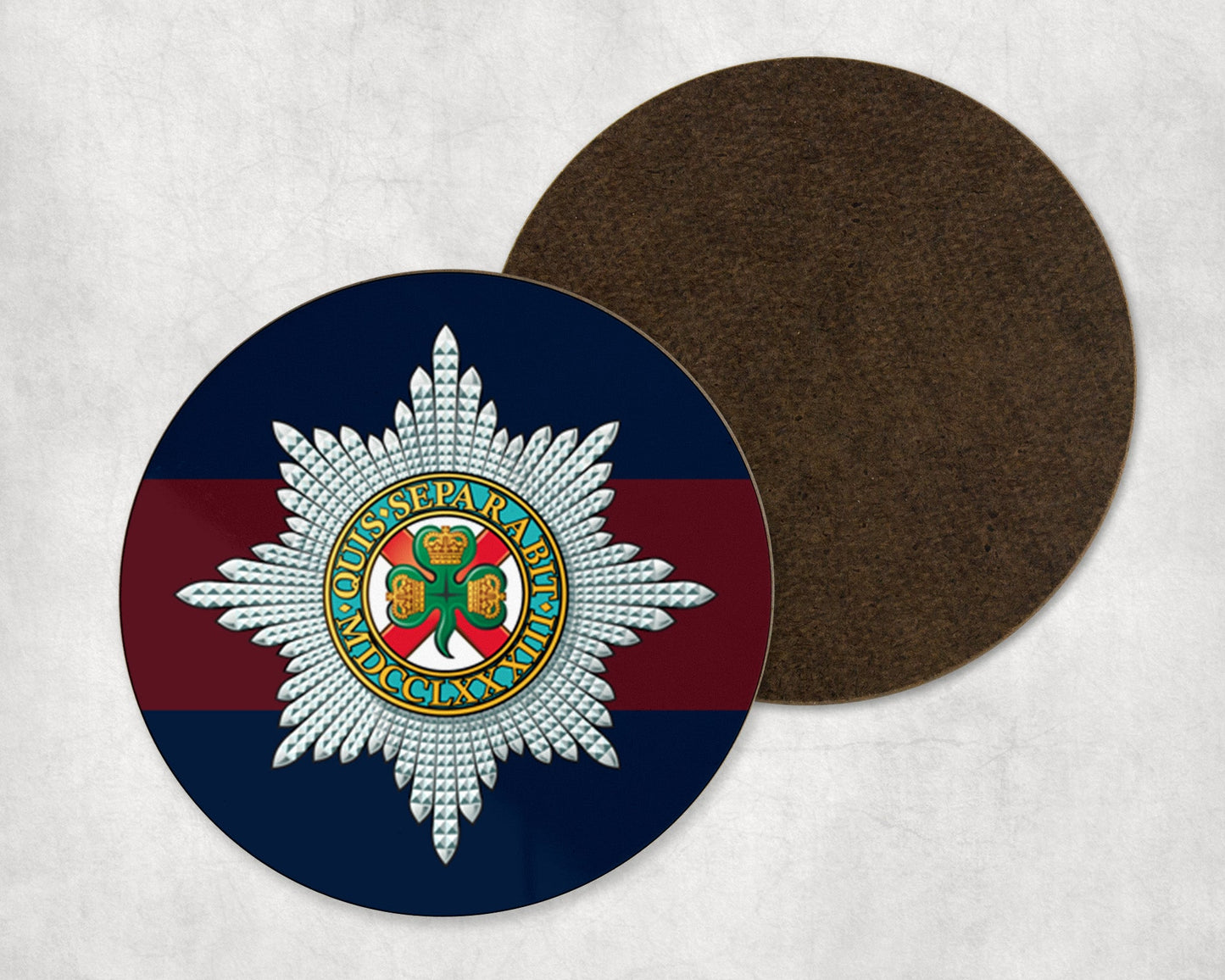 Irish Guards - Round Coaster Set