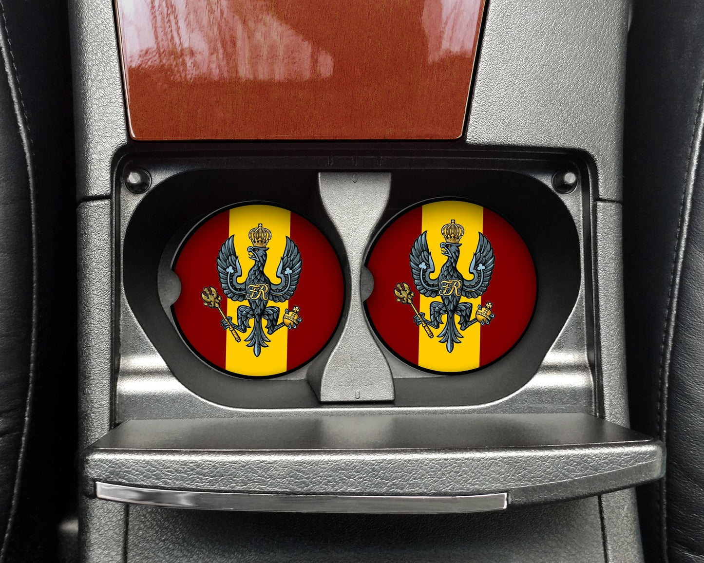 King's Royal Hussars - Car Coaster