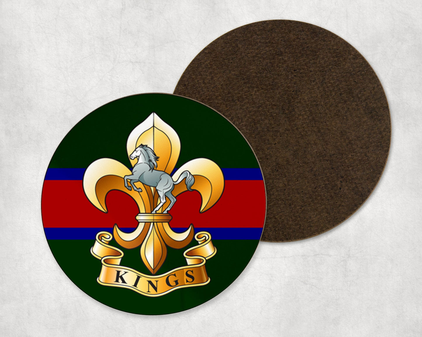 Kings Regiment - Round Coaster Set