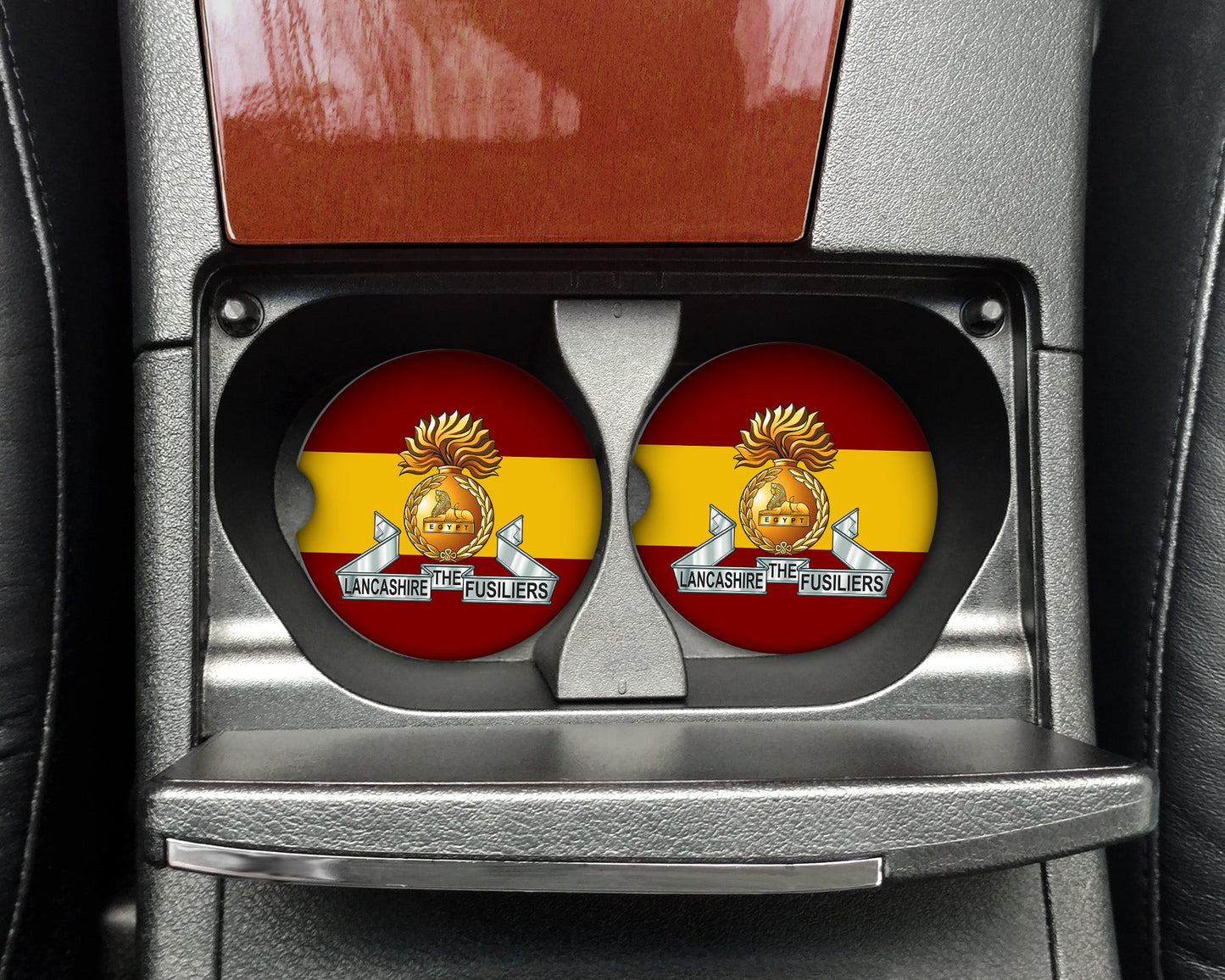 Lancashire Fusiliers - Car Coaster