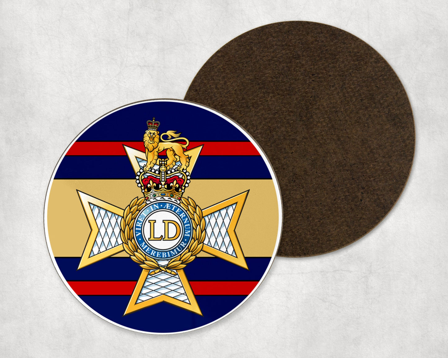 Light Dragoons - Round Coaster Set