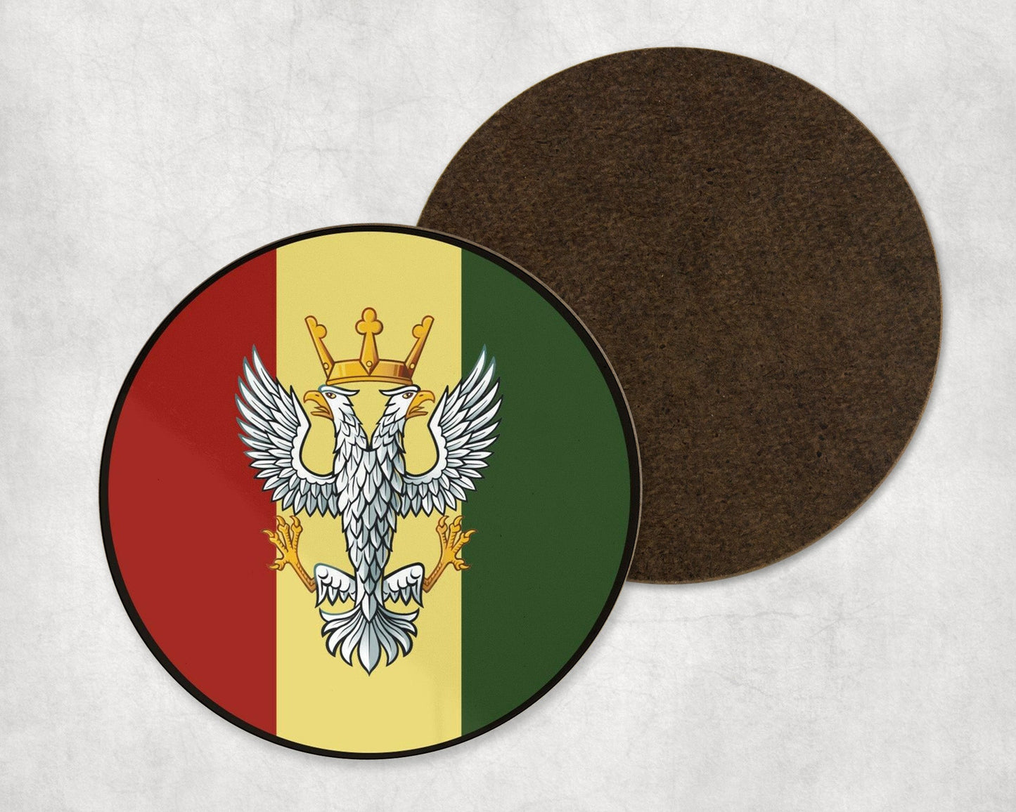 Mercian Regiment - Round Coaster Set