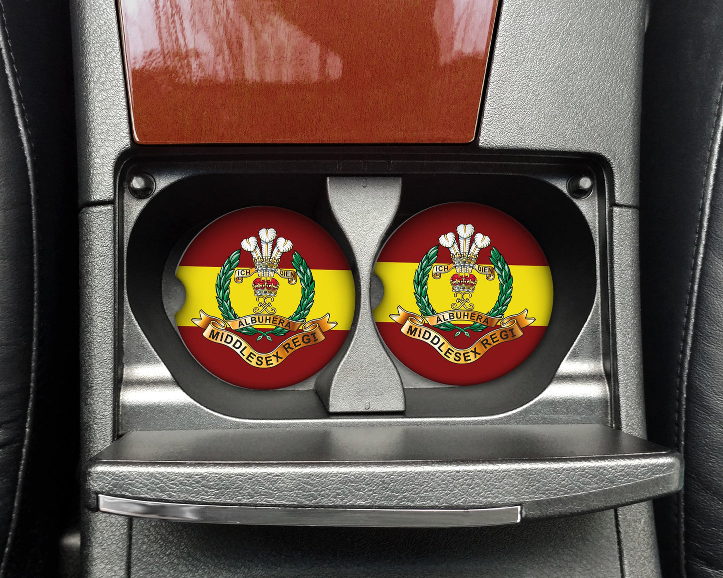 Middlesex Regiment - Car Coaster
