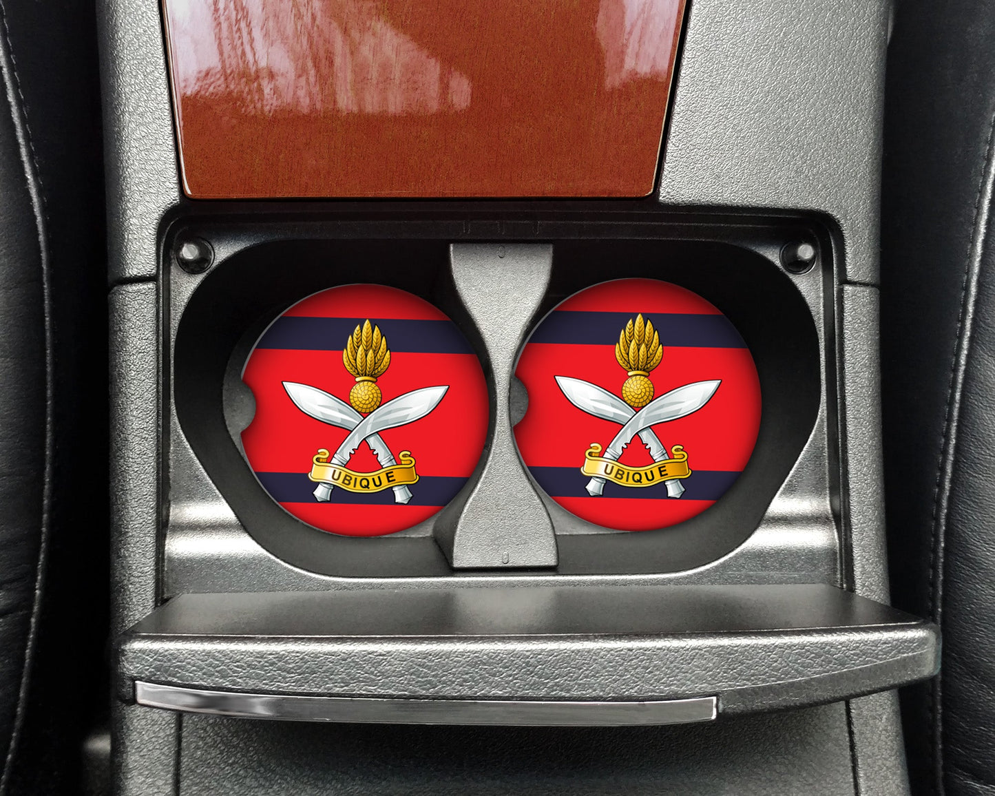 Queen's Gurkha Engineers - Car Coaster