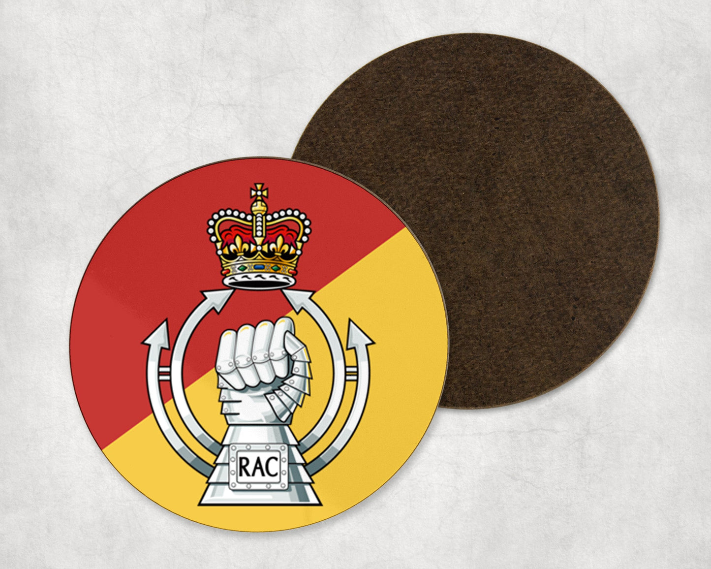 Royal Armoured Corps - Round Coaster Set