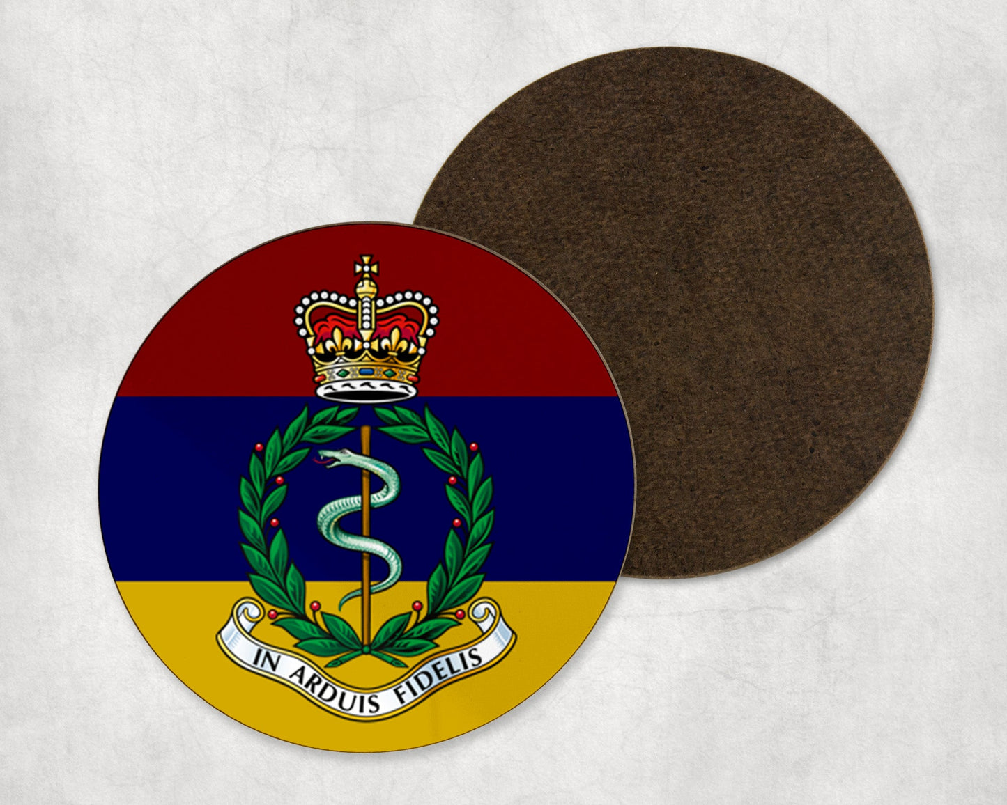 Royal Army Medical Corps - Round Coaster Set