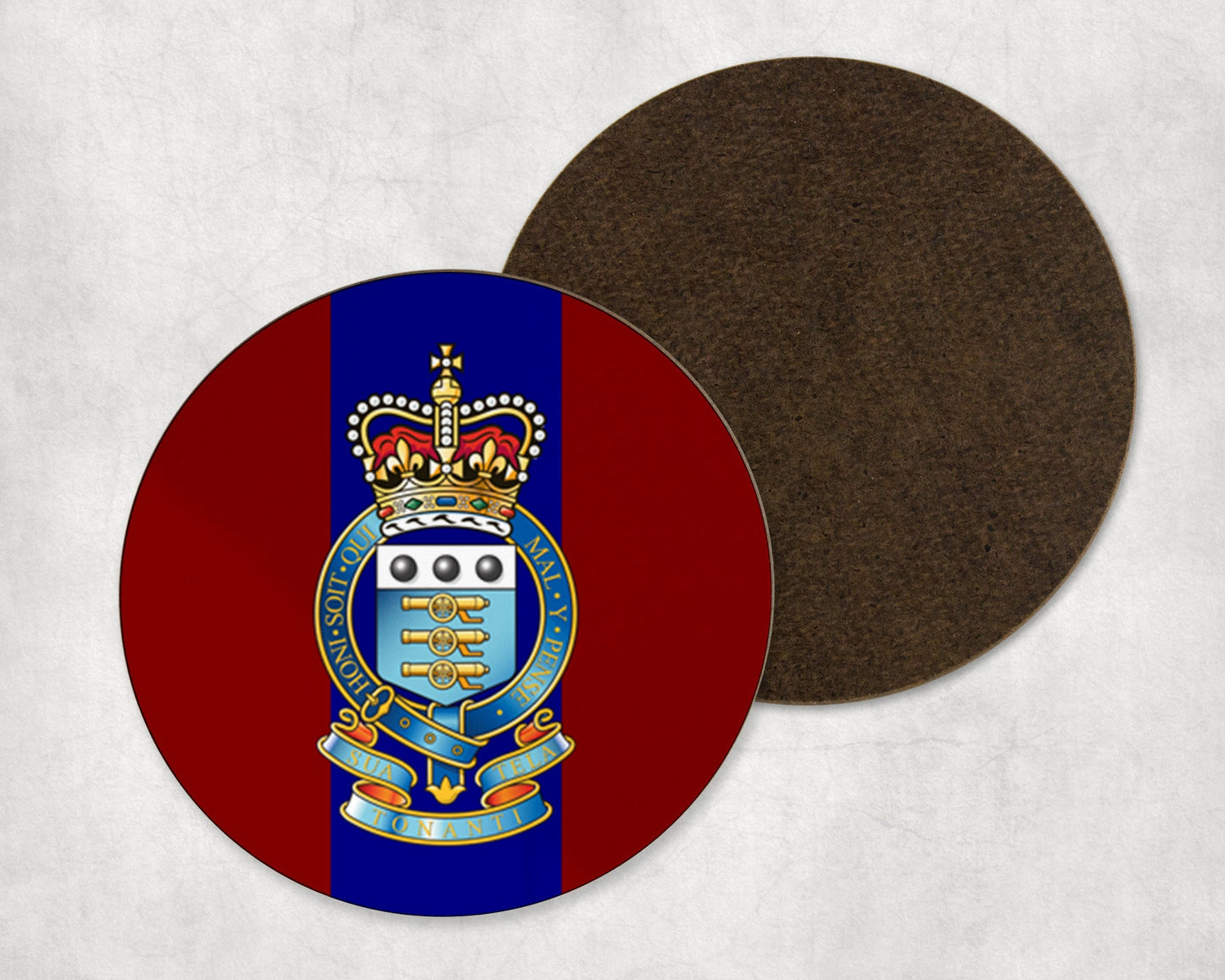 Royal Army Ordnance Corps - Round Coaster Set