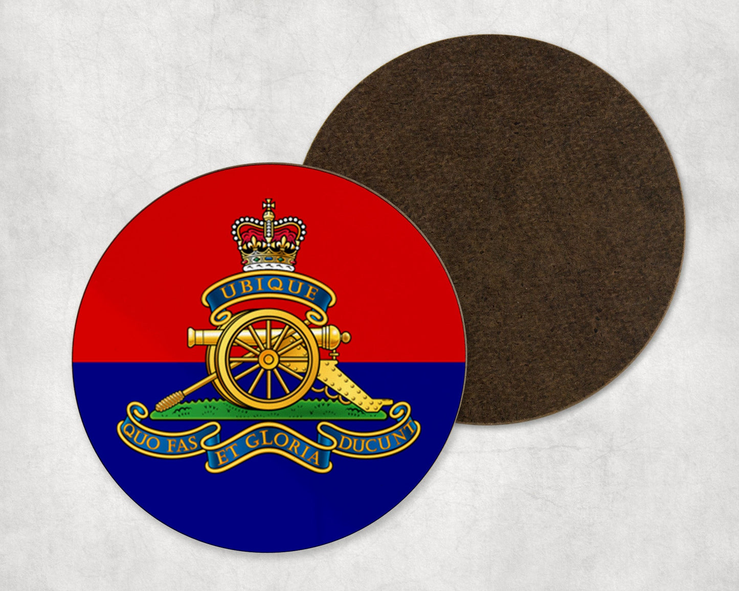 Royal Artillery - Round Coaster Set