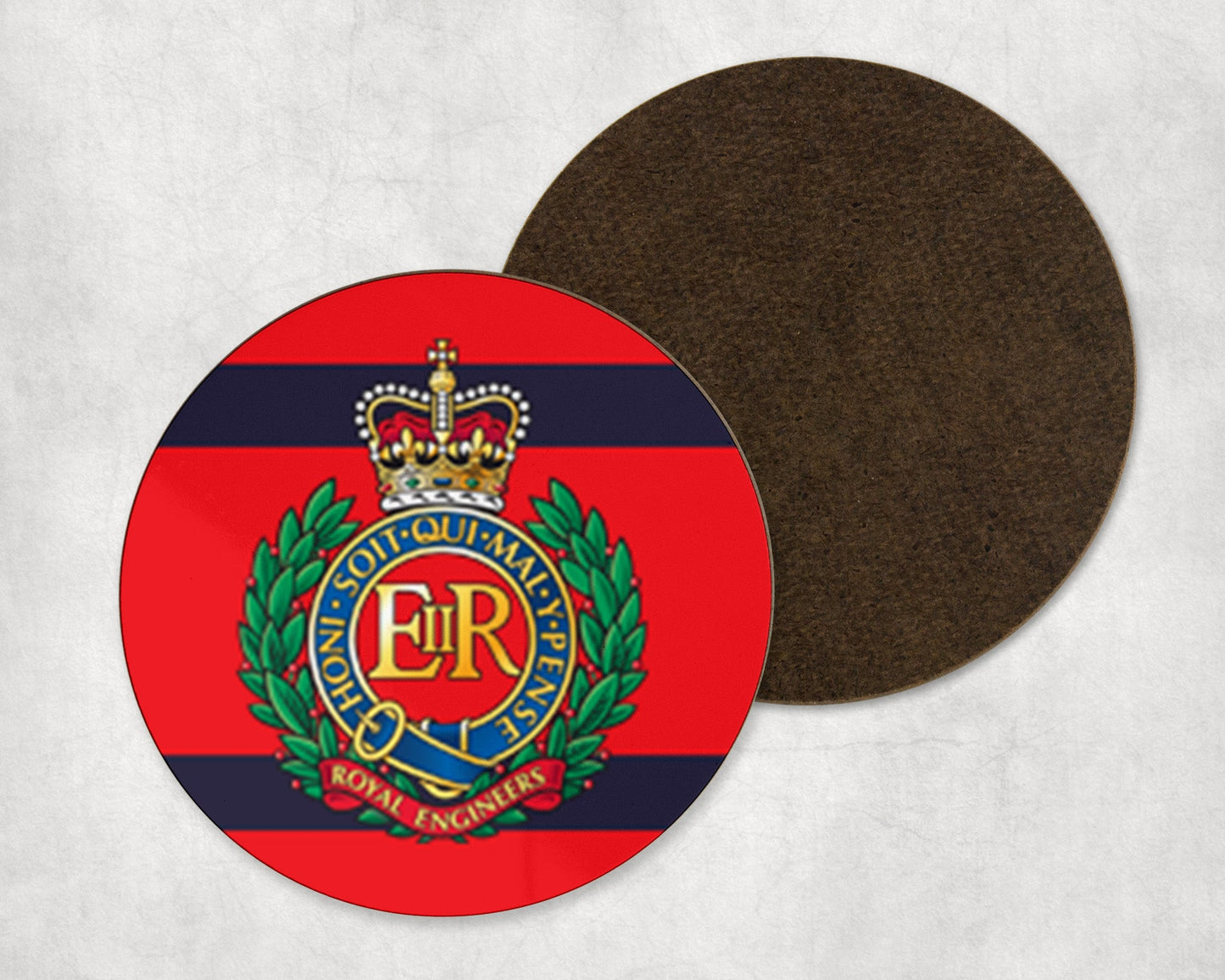 Royal Engineers - Round Coaster Set