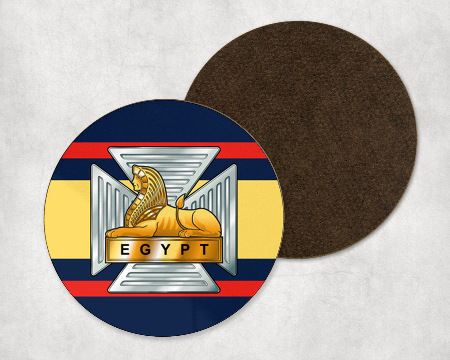 Royal Gloucestershire, Berkshire and Wiltshire Regiment - Round Coaster Set