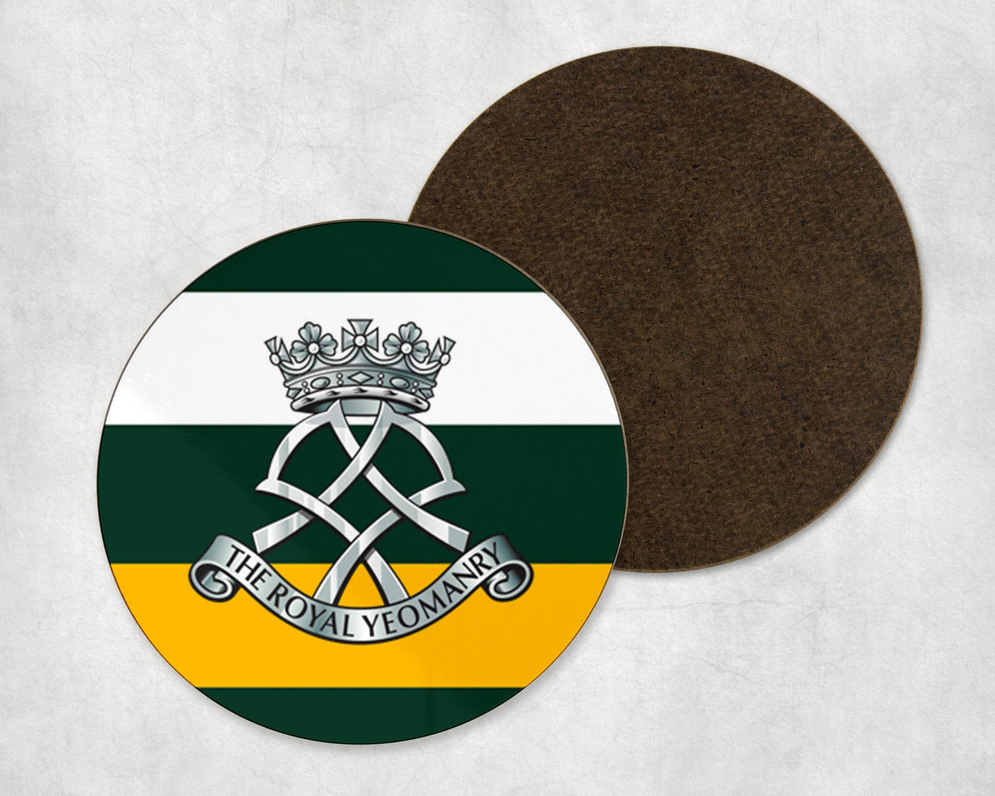 Royal Wessex Yeomanry - Round Coaster Set