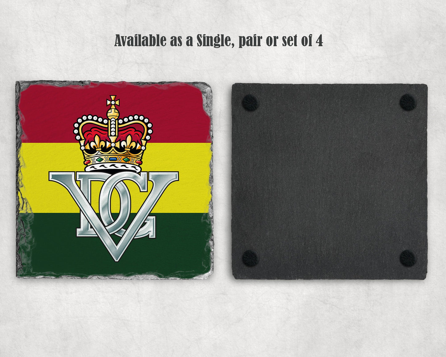 5th Royal Inniskilling Dragoon Guards - Slate Coaster