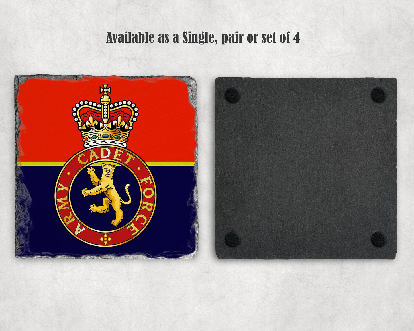 Army Cadet Force (ACF) - Slate Coaster