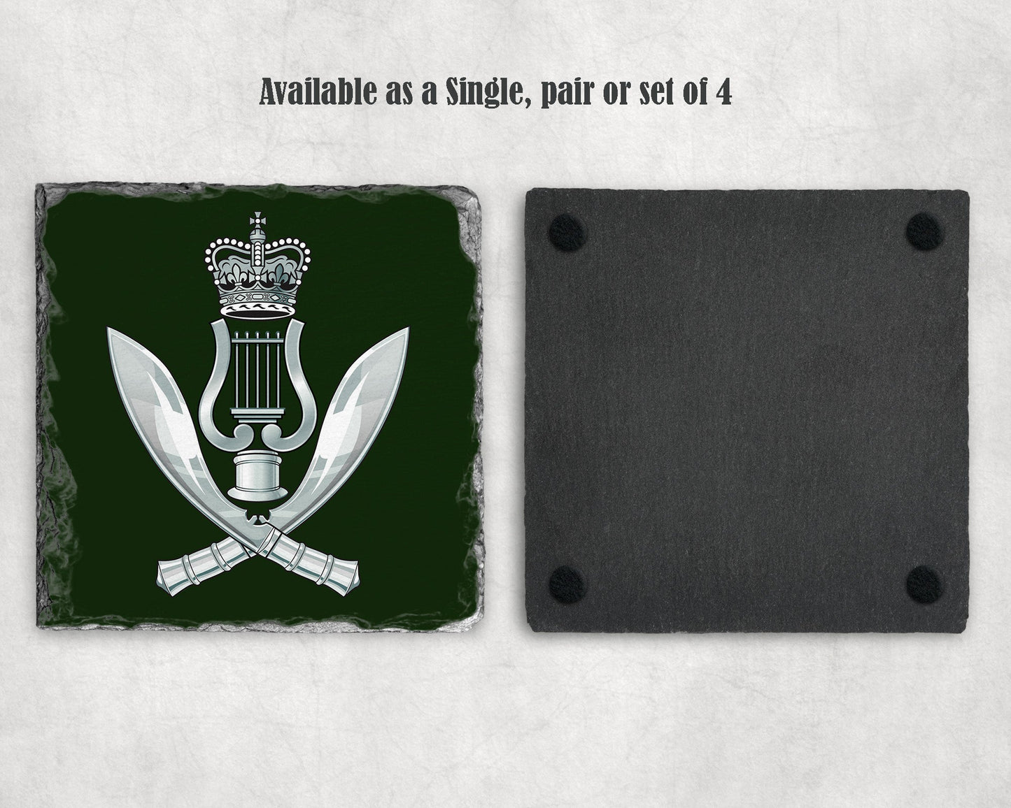 Band of the Brigade of Gurkhas - Slate Coaster