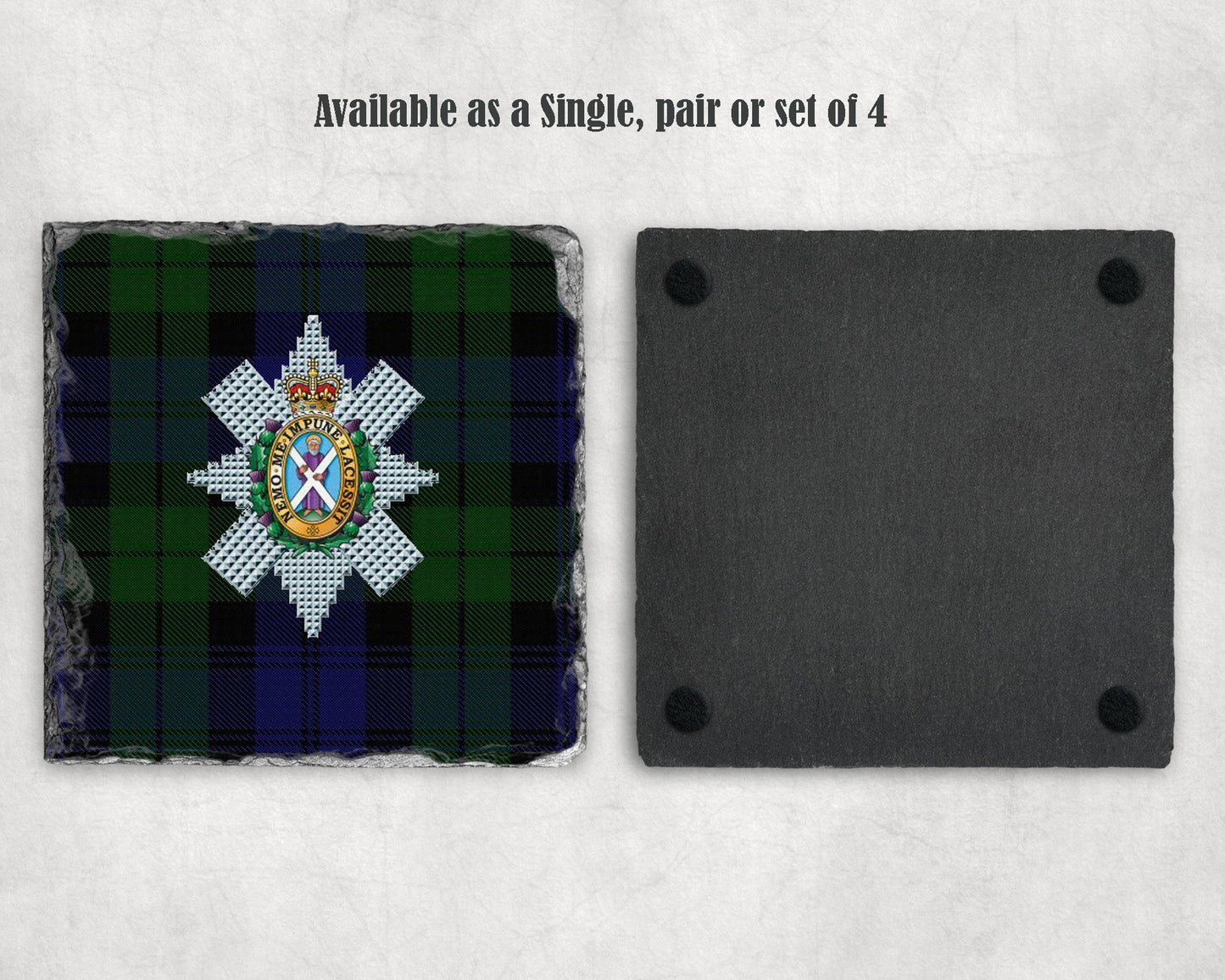Black Watch - Slate Coaster