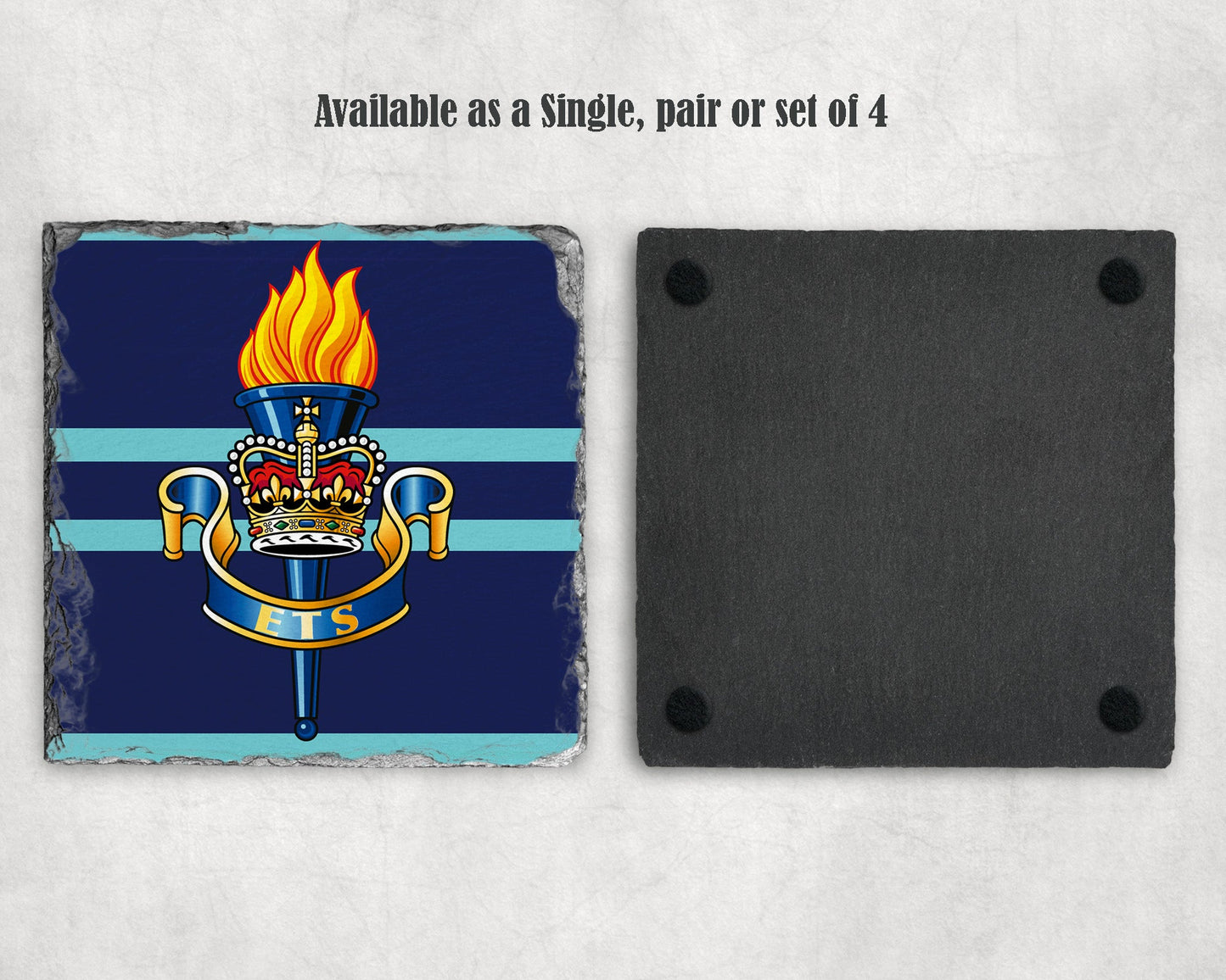 Educational and Training Services Branch - Slate Coaster
