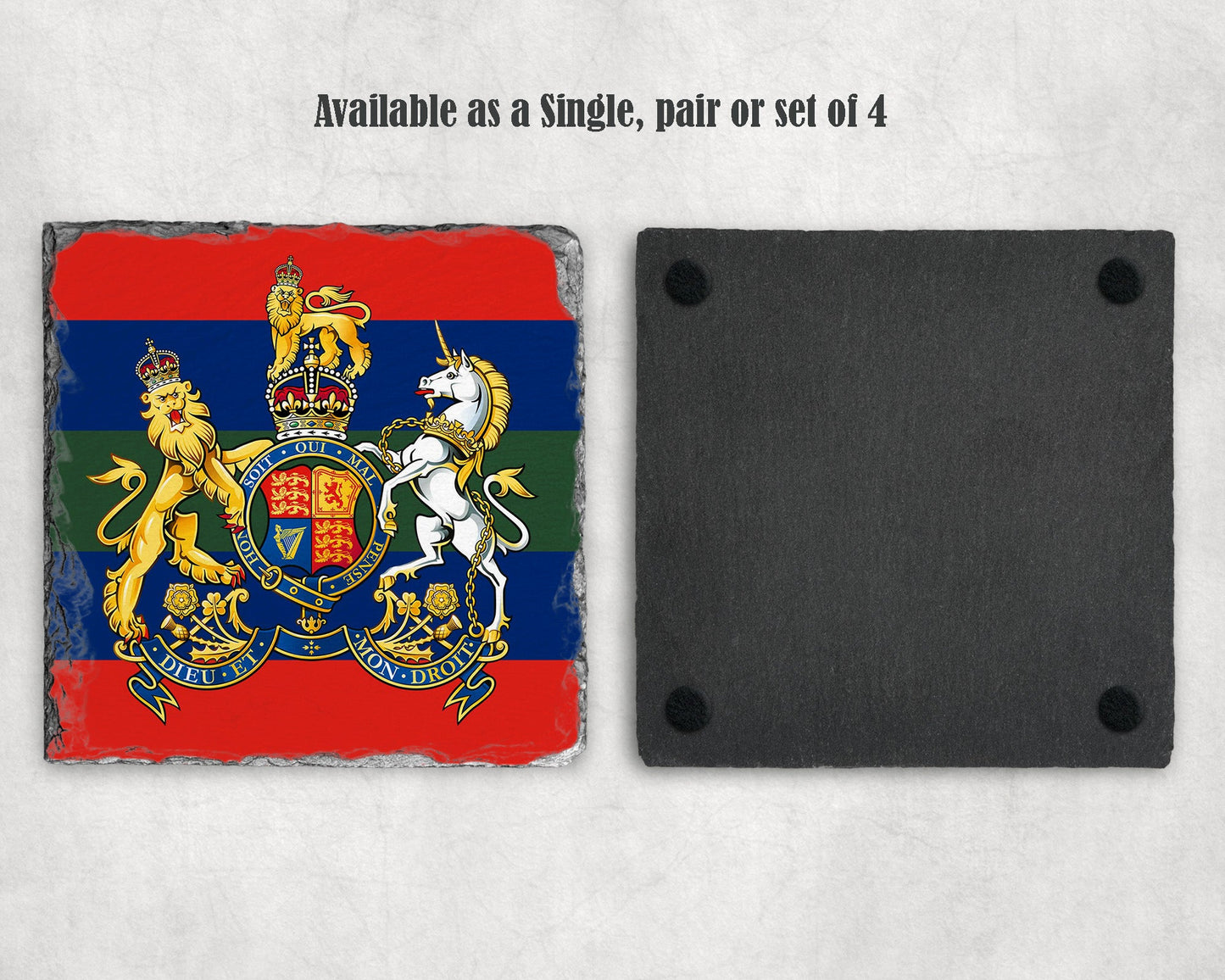 General Service Corps KC - Slate Coaster