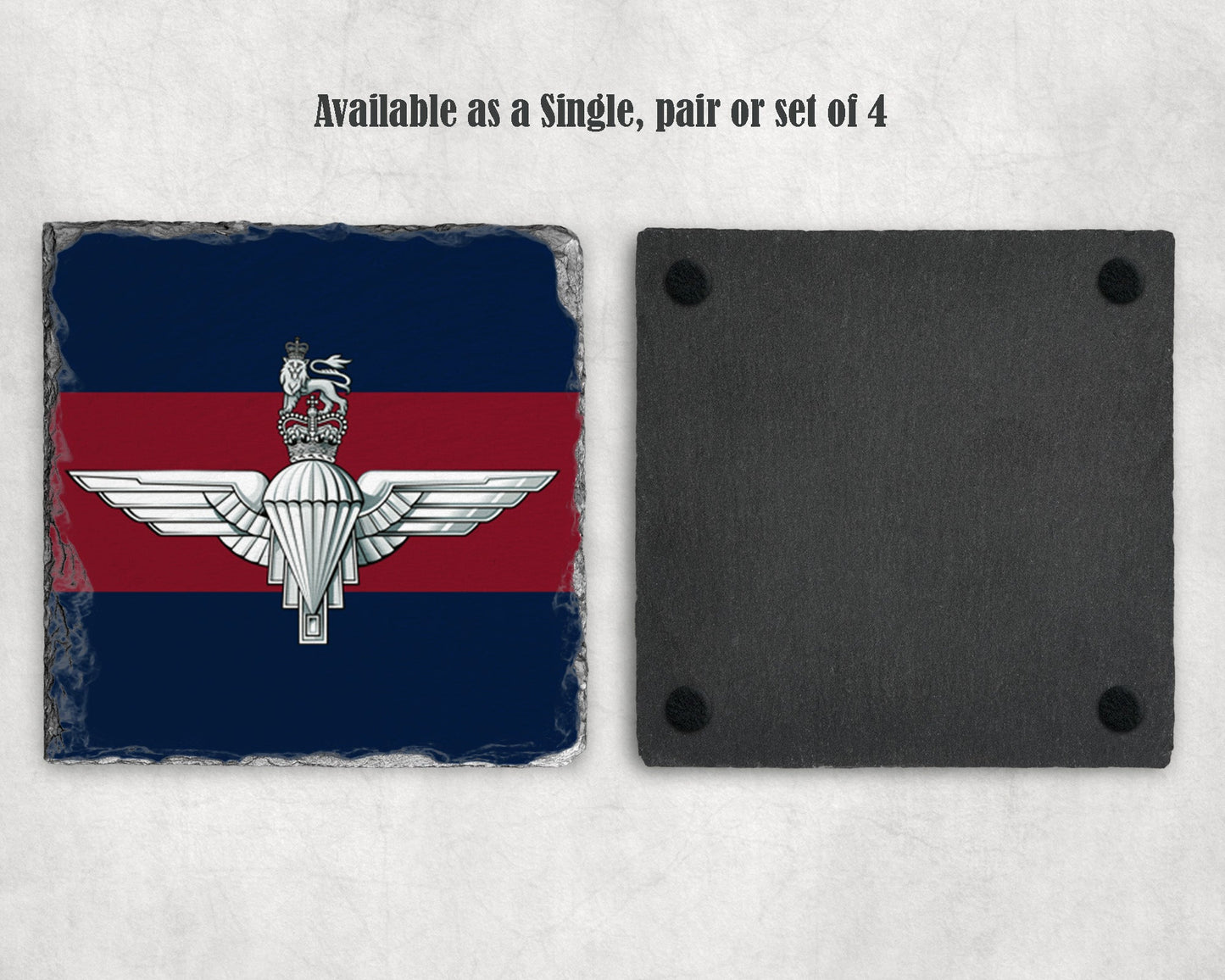 Guards Parachute Platoon - Slate Coaster