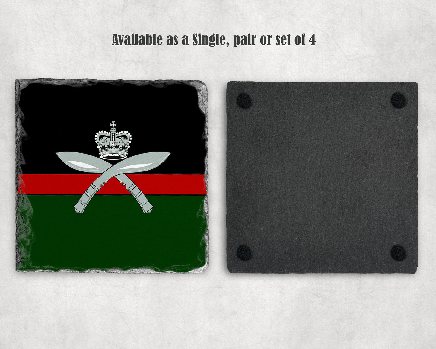 Royal Gurkha Rifles - Slate Coaster