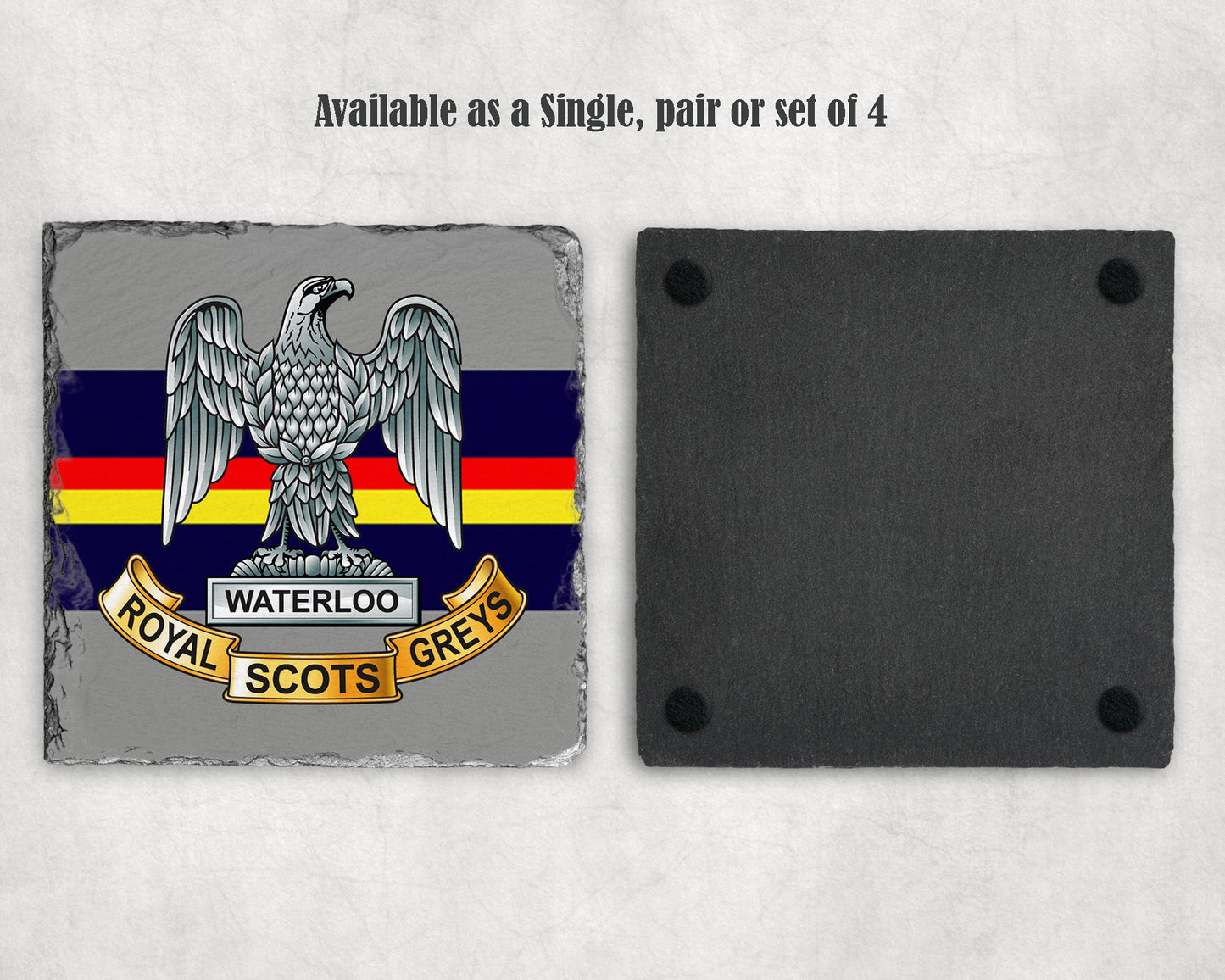 Royal Scots Greys - Slate Coaster