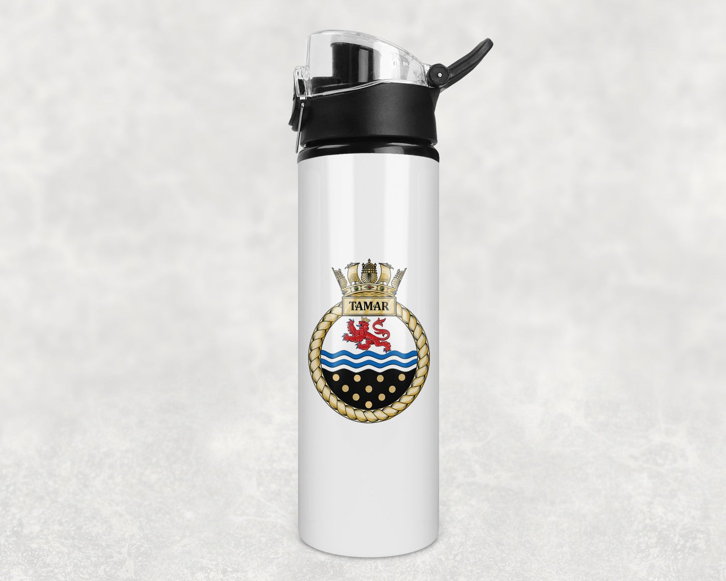 HMS Tamar - Flip Top Water Bottle