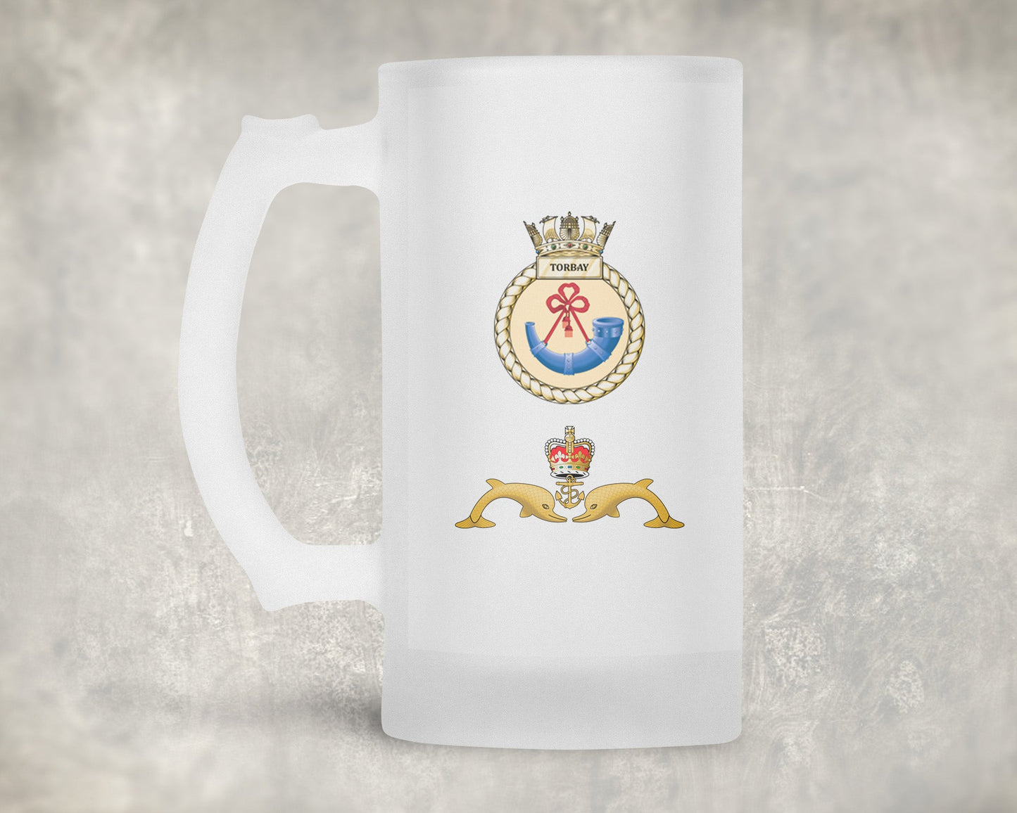 HMS Torbay - Frosted Stein/Tankard/Beer Mug - Frosted Stein/Tankard/Beer Mug