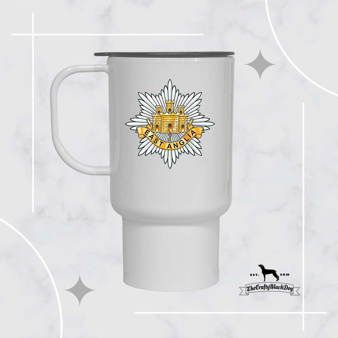 East Anglia Regiment - Travel Mug