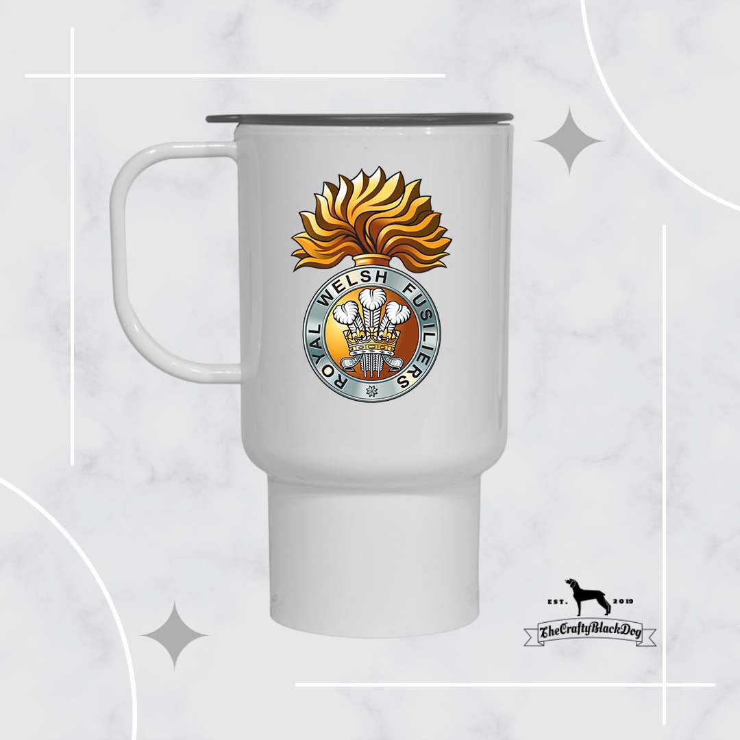 Royal Welsh Fusiliers - Travel Mug