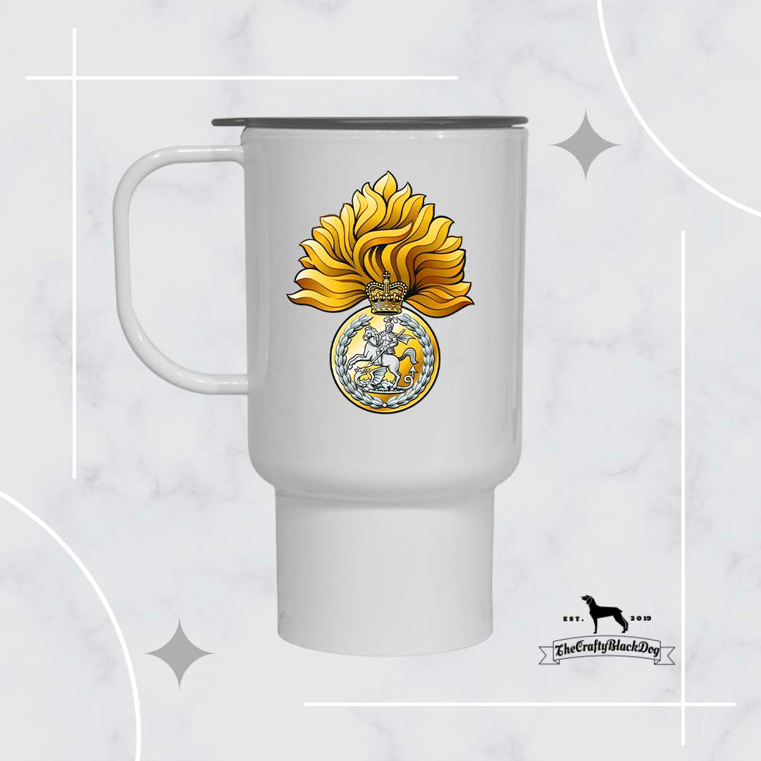 Royal Regiment of Fusiliers Crest - Travel Mug