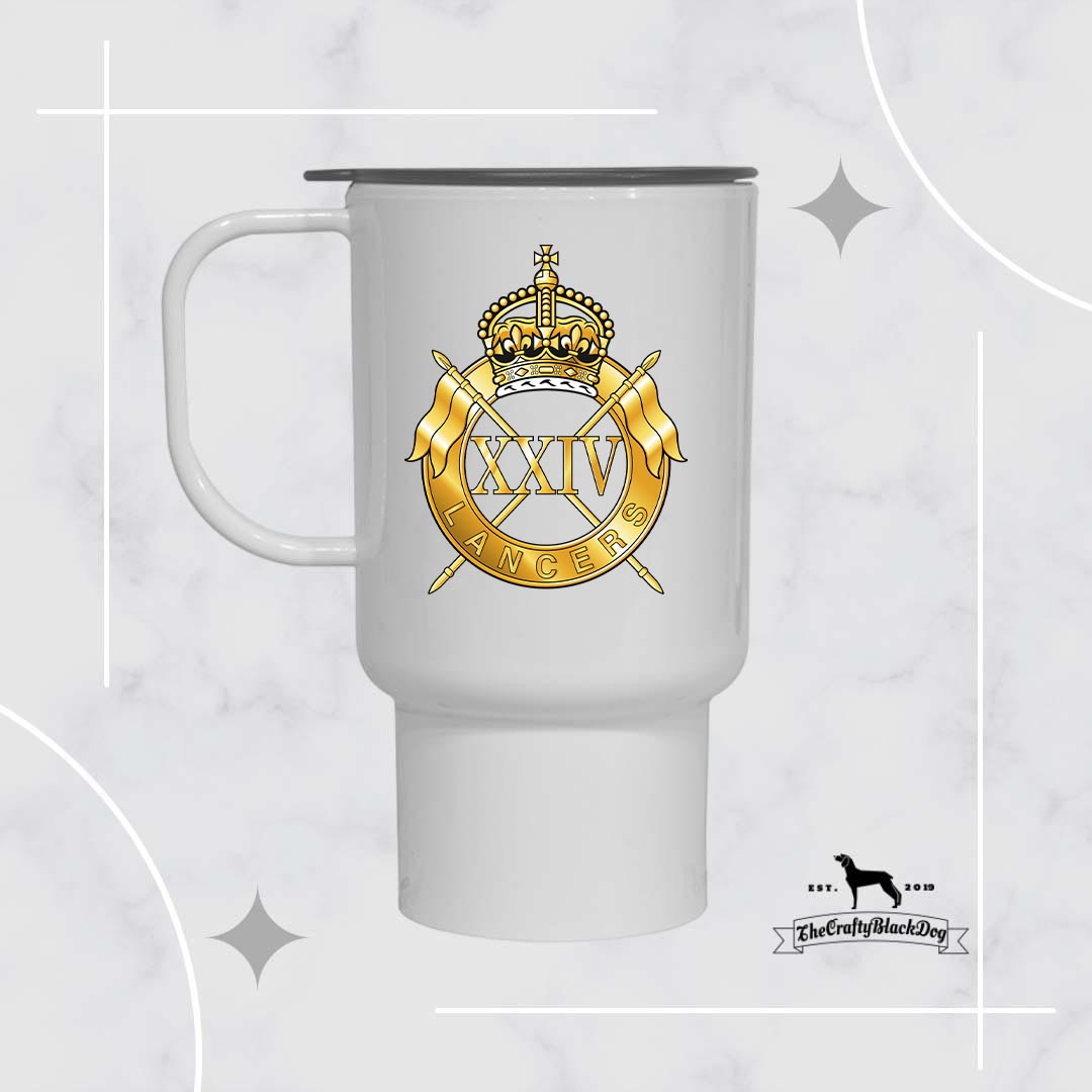 24th Lancers- TRAVEL MUG