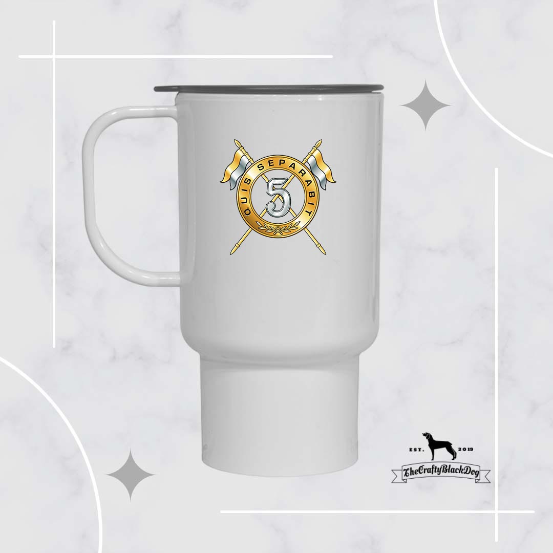 5th Royal Irish Lancers - Travel Mug