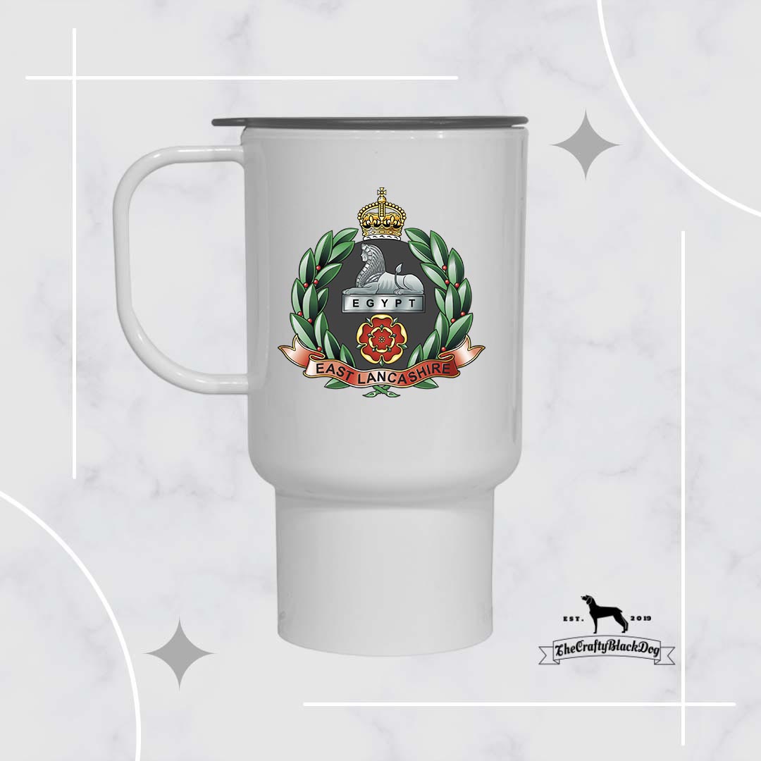 East Lancashire Regiment - Travel Mug