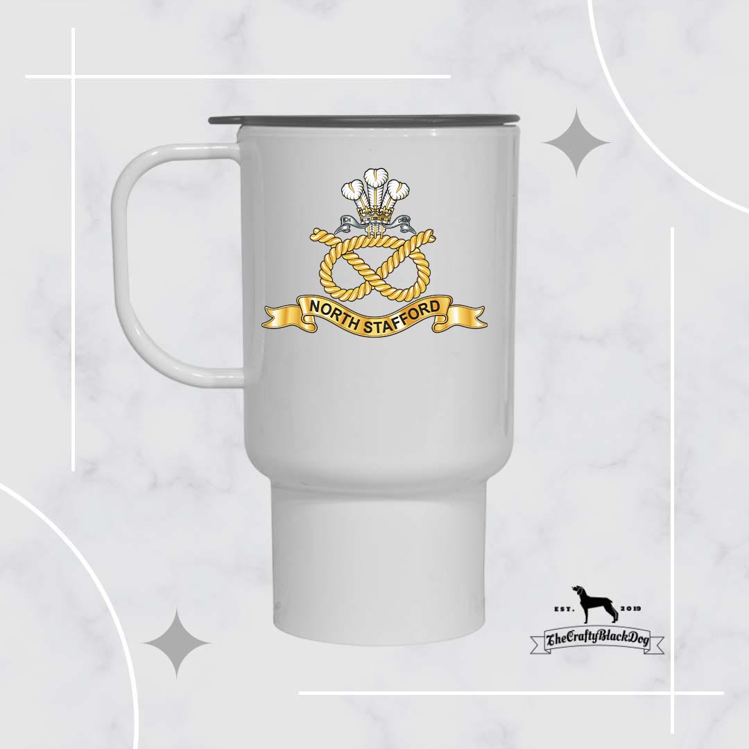 North Staffordshire Regiment - Travel Mug