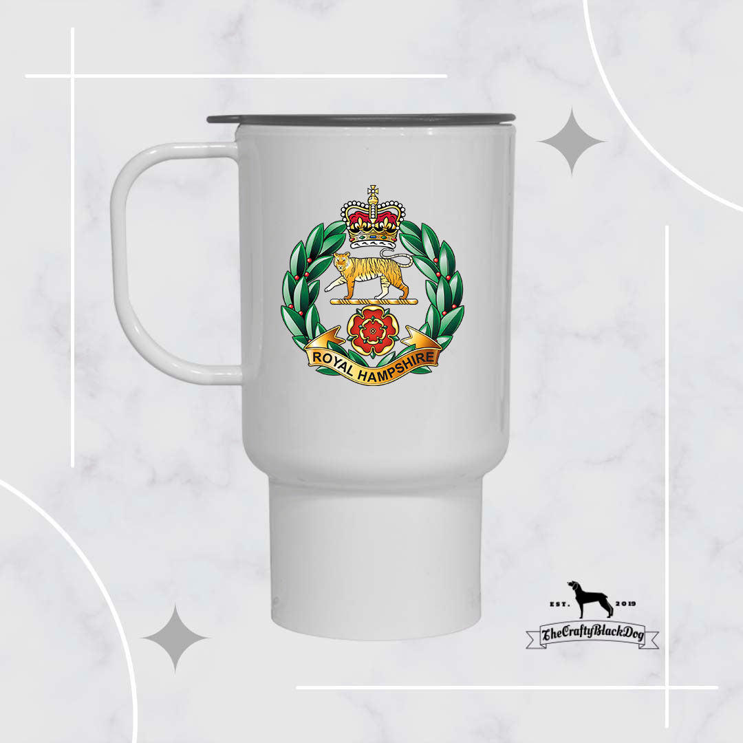 Royal Hampshire Regt - Travel Mug