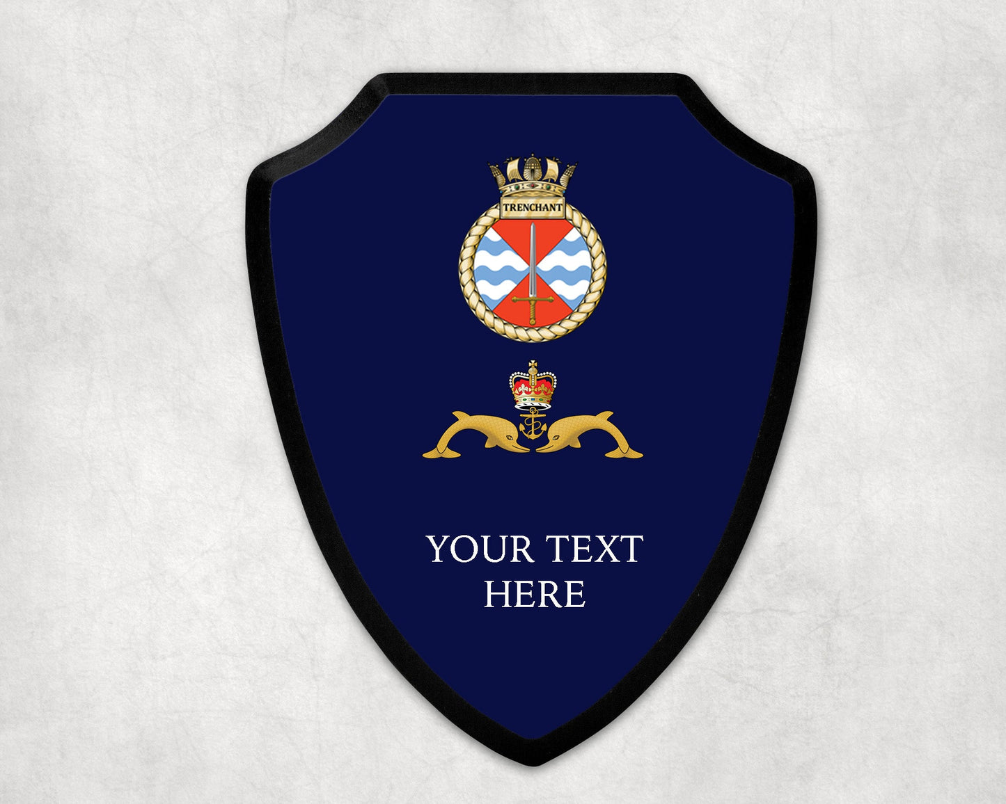 HMS Trenchant - Royal Navy Printed Wall Shield