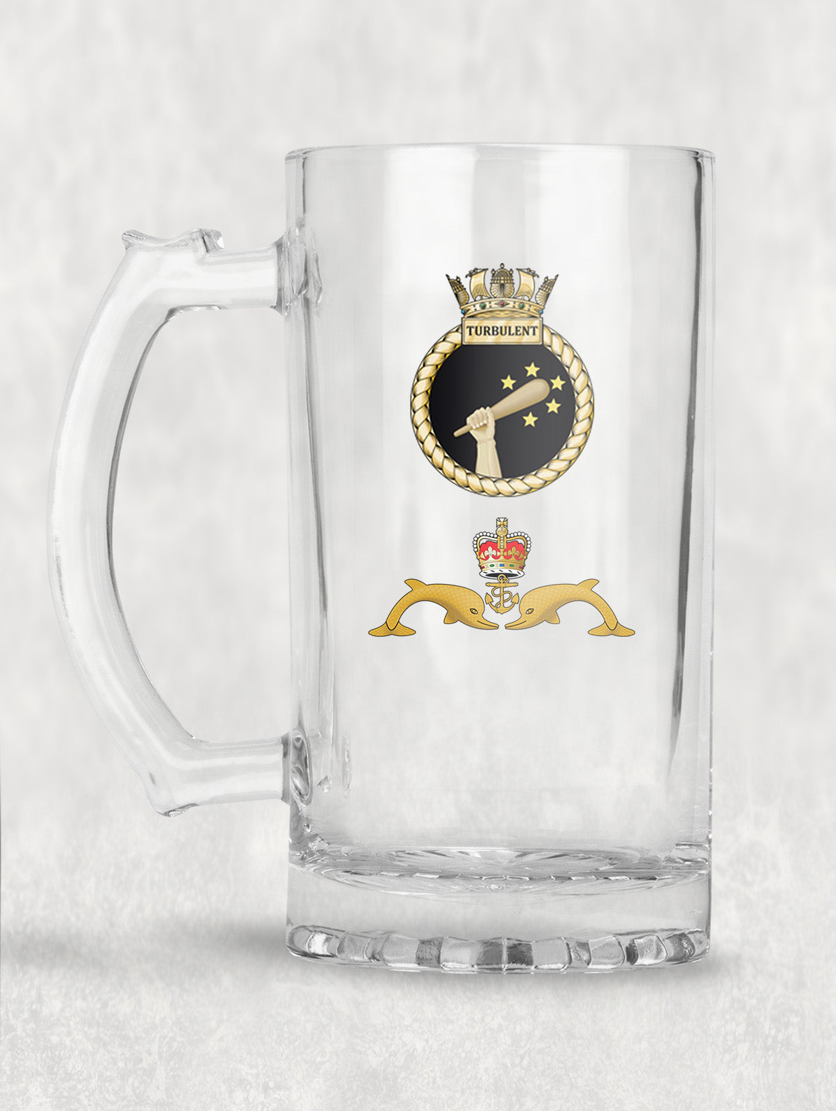 HMS Turbulent - Tankard/Beer Mug/Stein