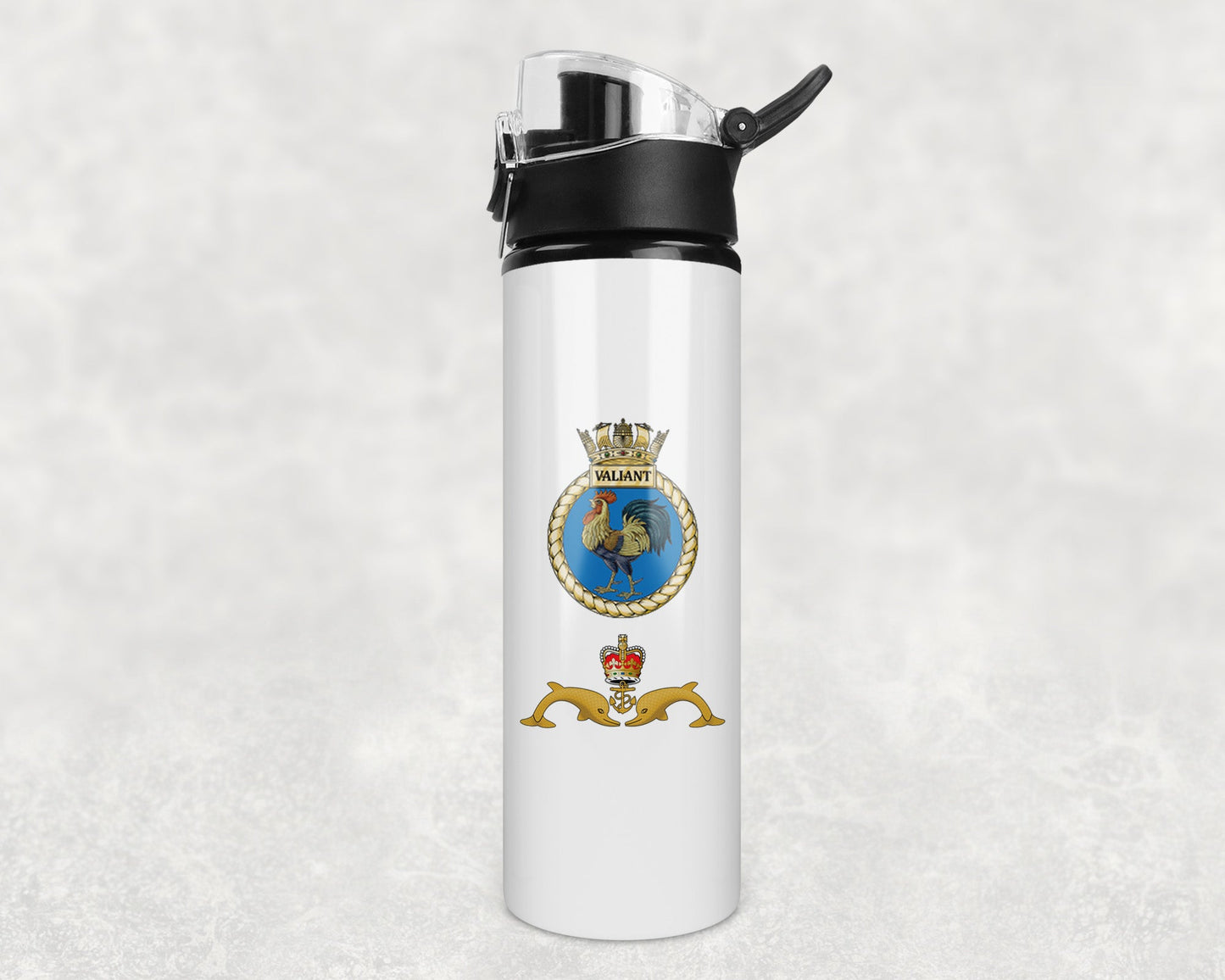 HMS Valiant - Flip Top Water Bottle