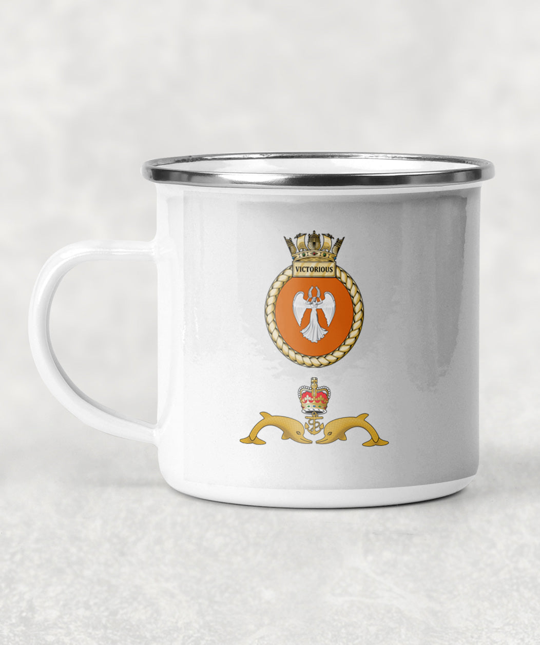 HMS Victorious - Enamel Mug