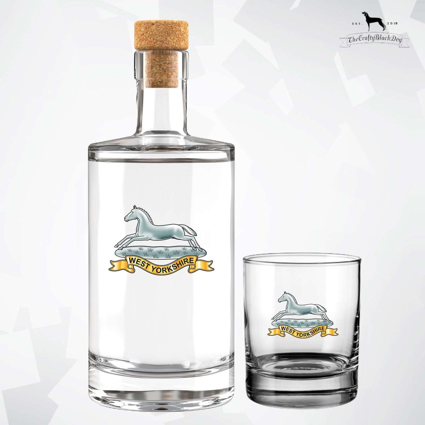 West Yorkshire Regiment - Fill Your Own Spirit Bottle