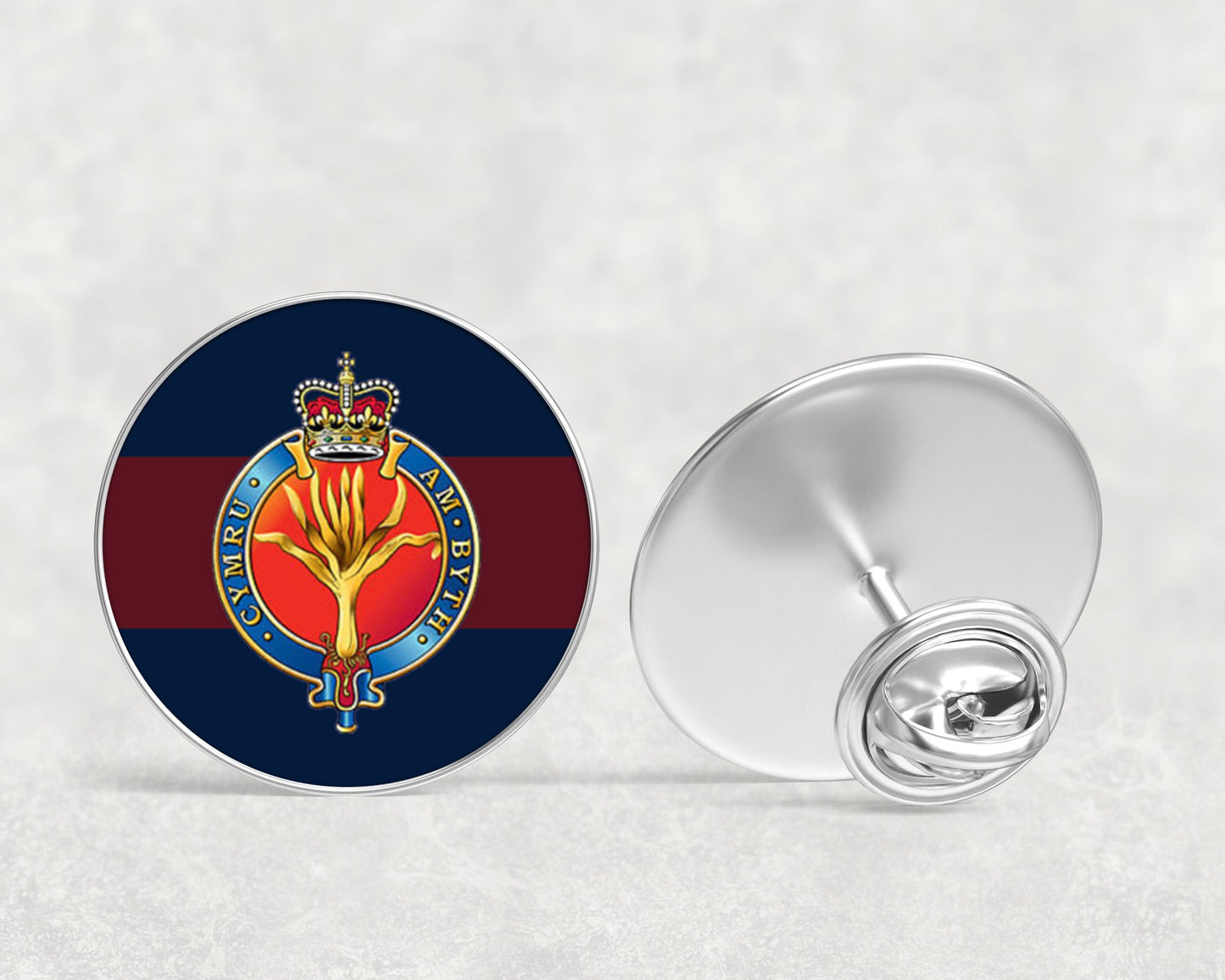 Welsh Guards Cypher - Lapel Pin