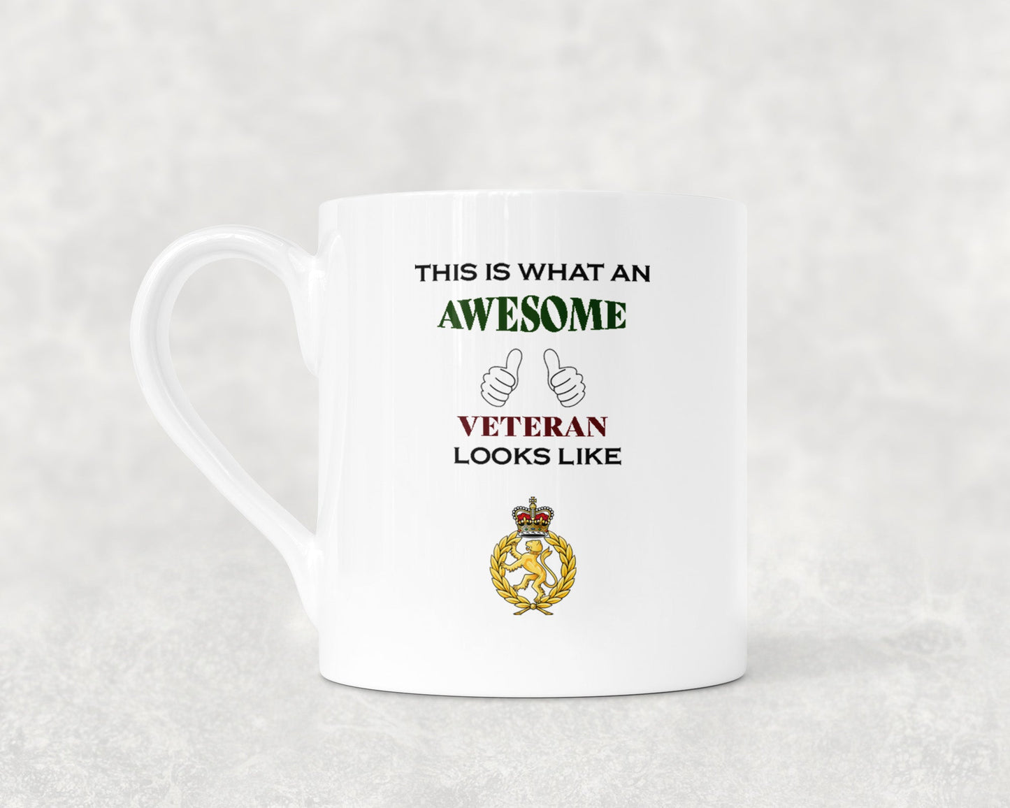 WRAC - Veteran - Bone China Mug